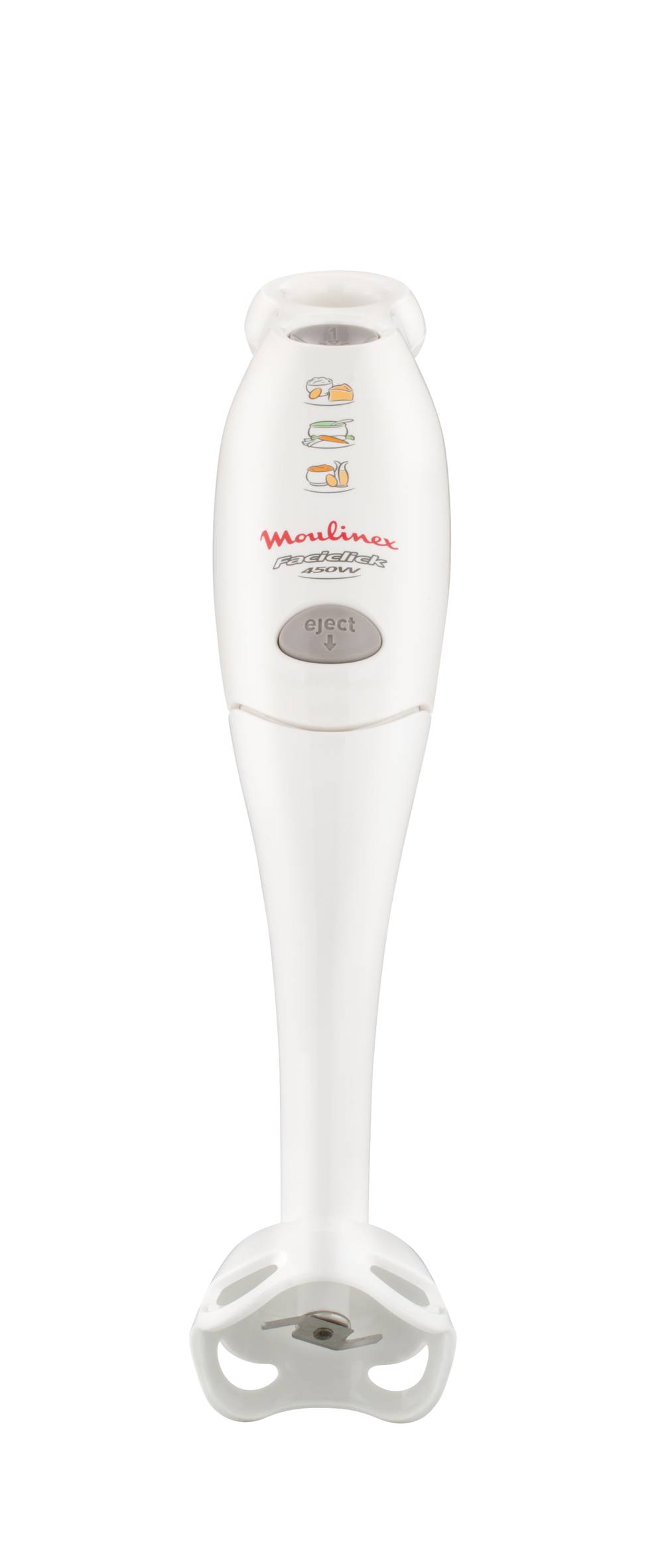 pied mixeur faciclick jaune pollen