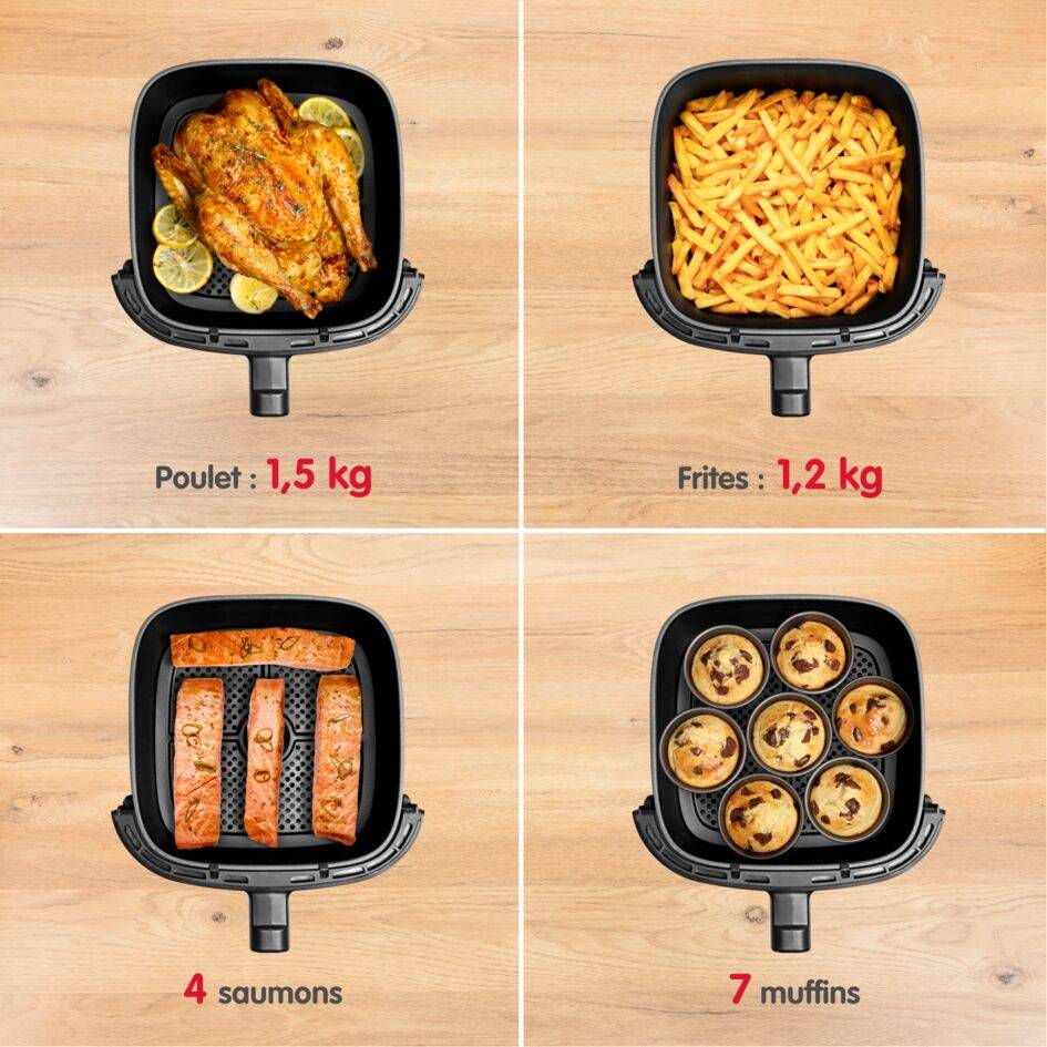 Easy Fry Max EcoDesign, 5L, Air fryer, Lichen