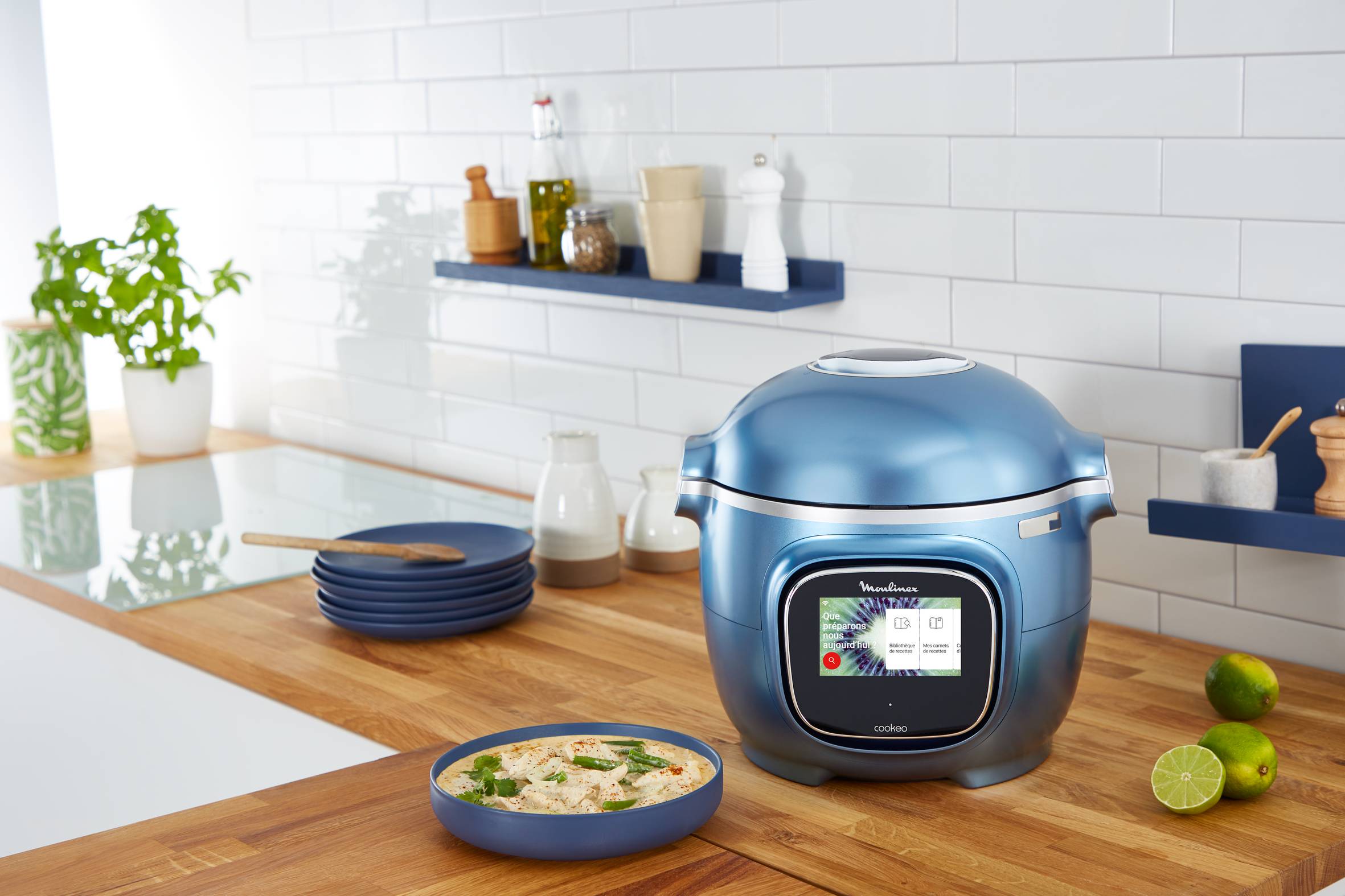 Cookeo Touch wifi - Edition limitée AQUA