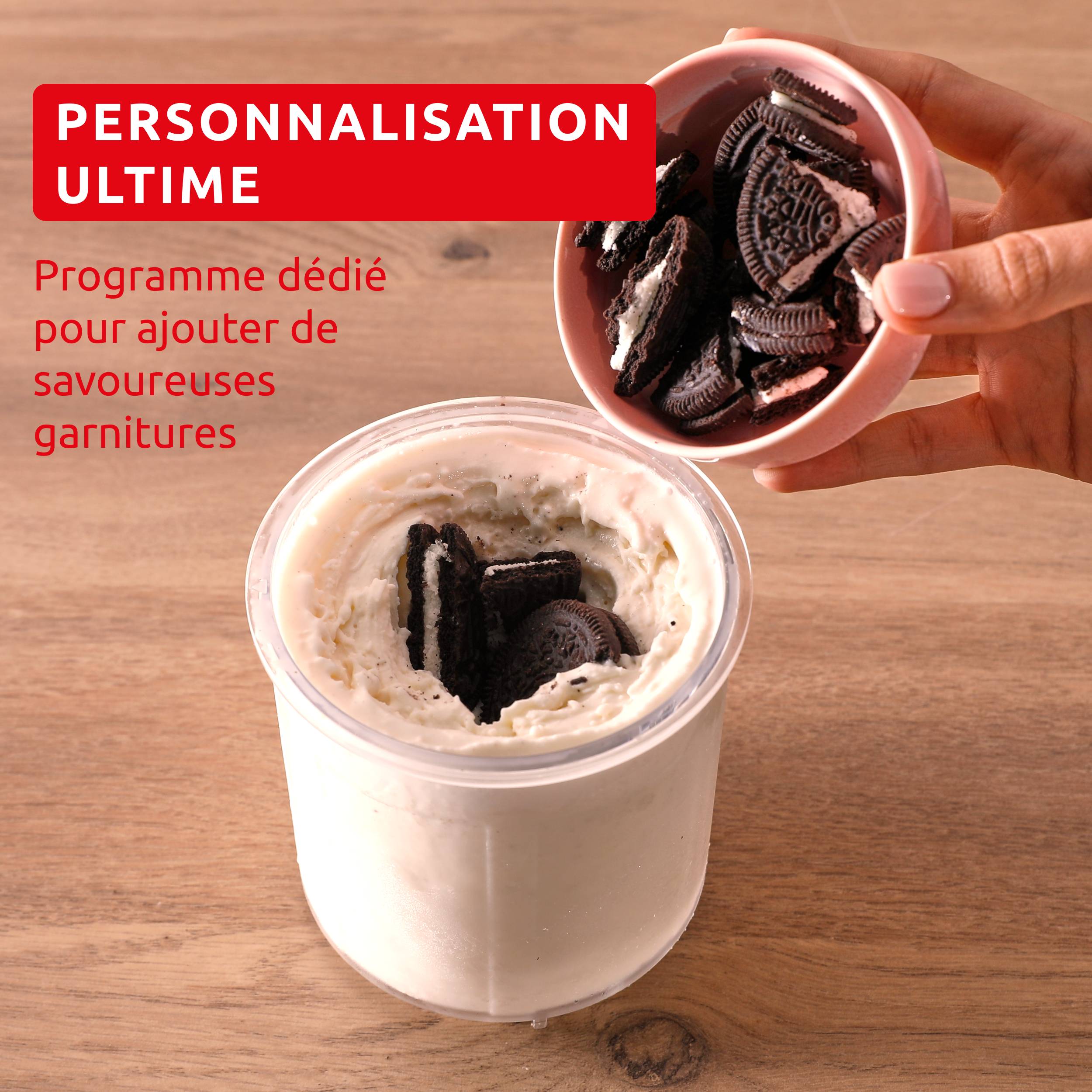 Dolci, Machine à glaces, 10&nbsp;programmes, Nettoyage automatique