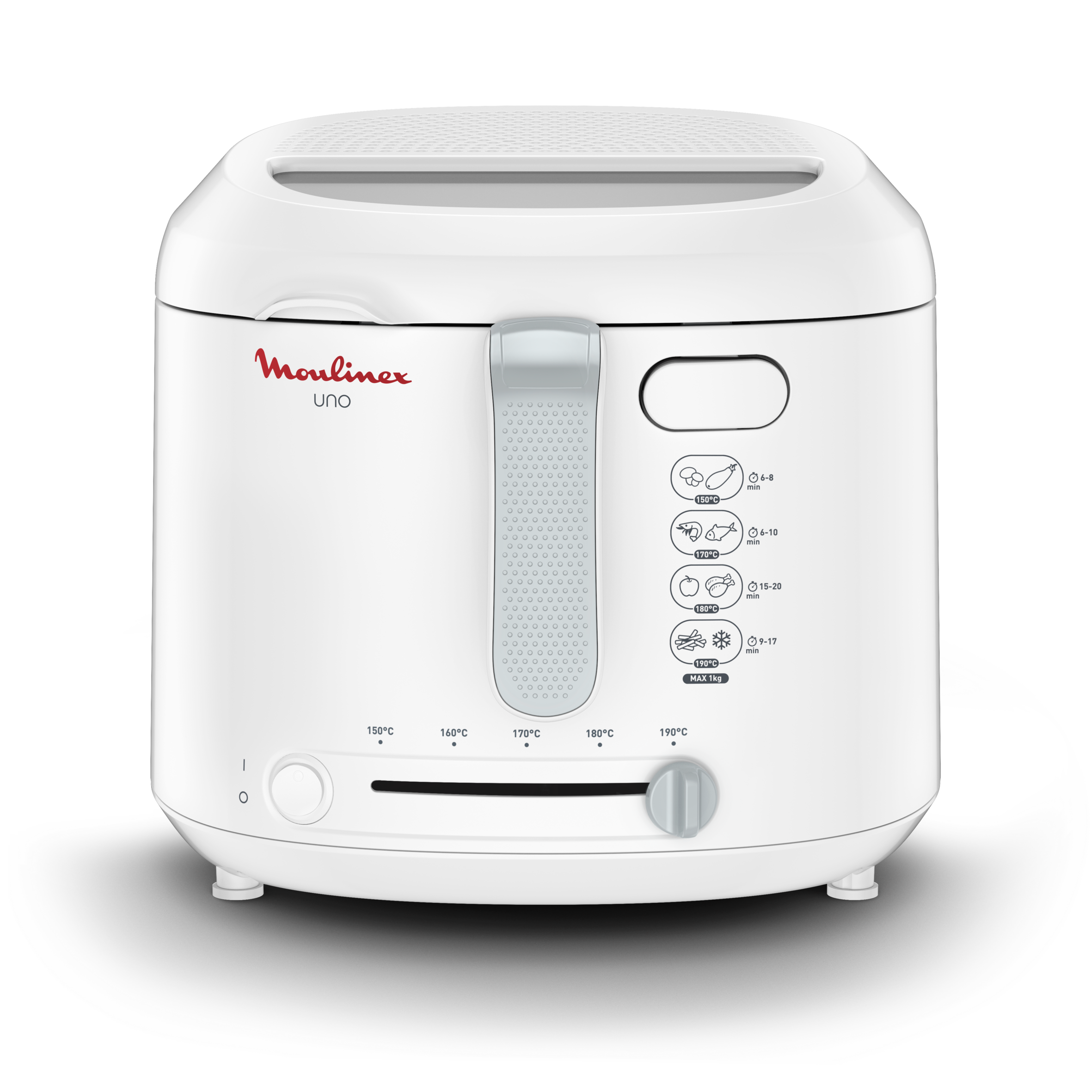Fry Uno, Friteuse, capacité 1 kg, 4 personnes, Compacte