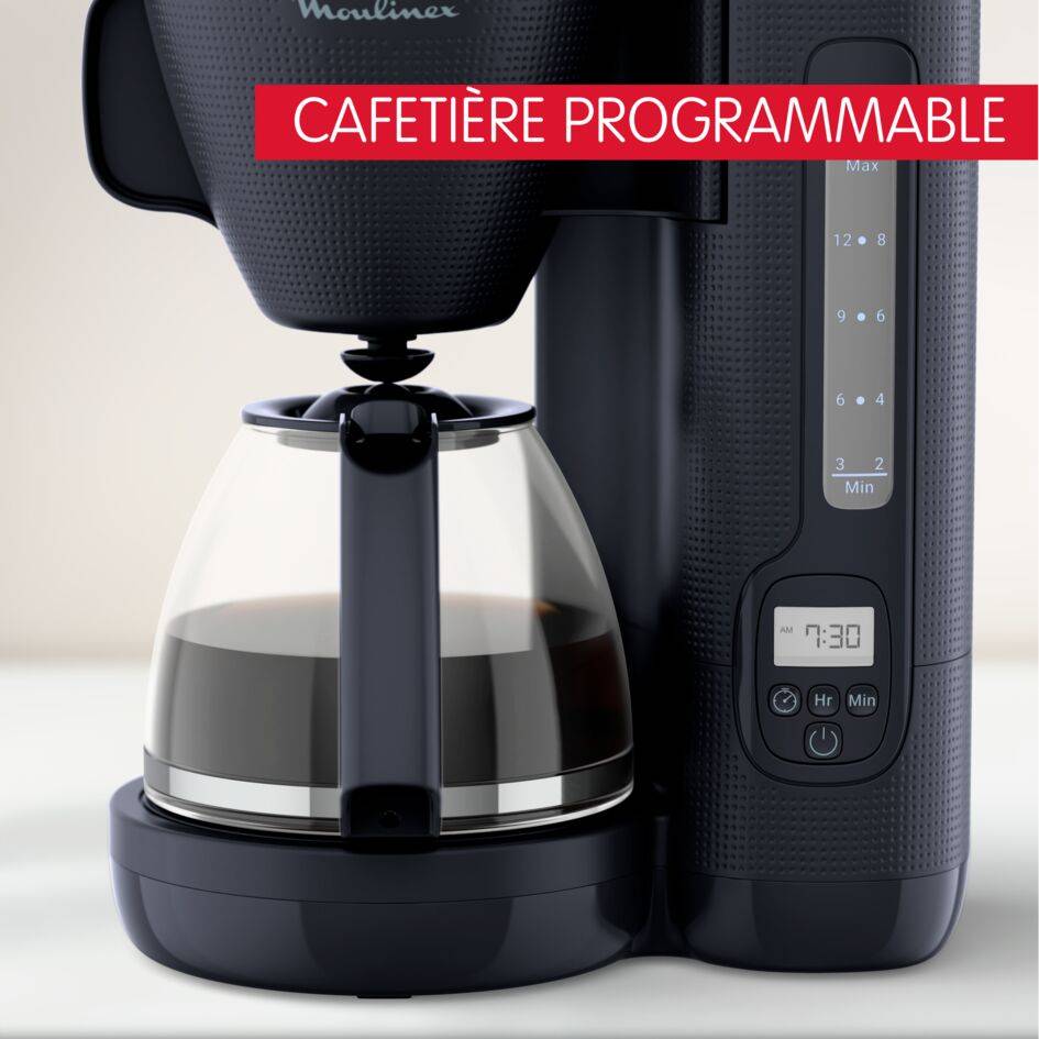 Cafetière filtre Programmable Morning Bleu Nuit