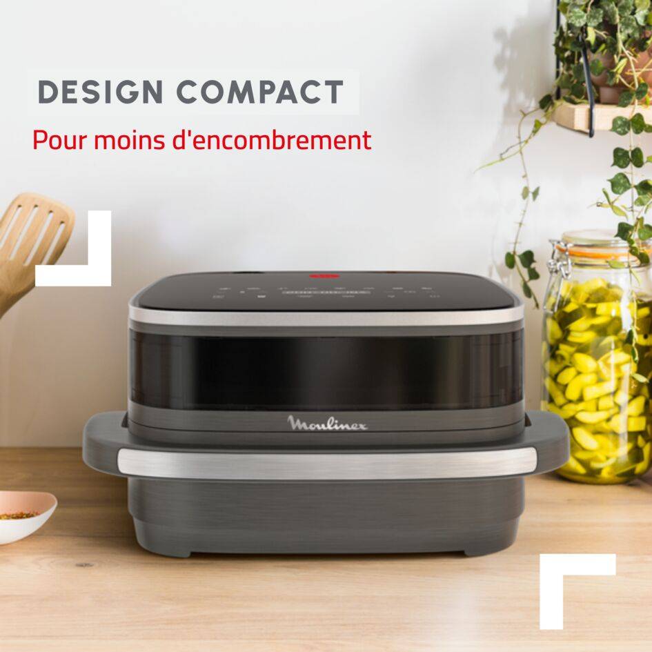 Easy Fry Surface XL, 4L, Air fryer, Gris