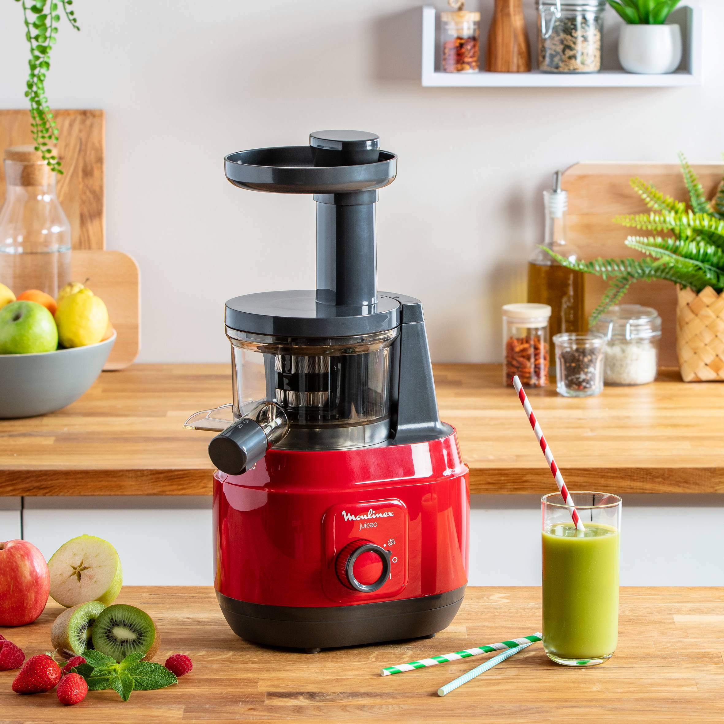 EXTRACTEUR DE JUS JUICEO ROUGE