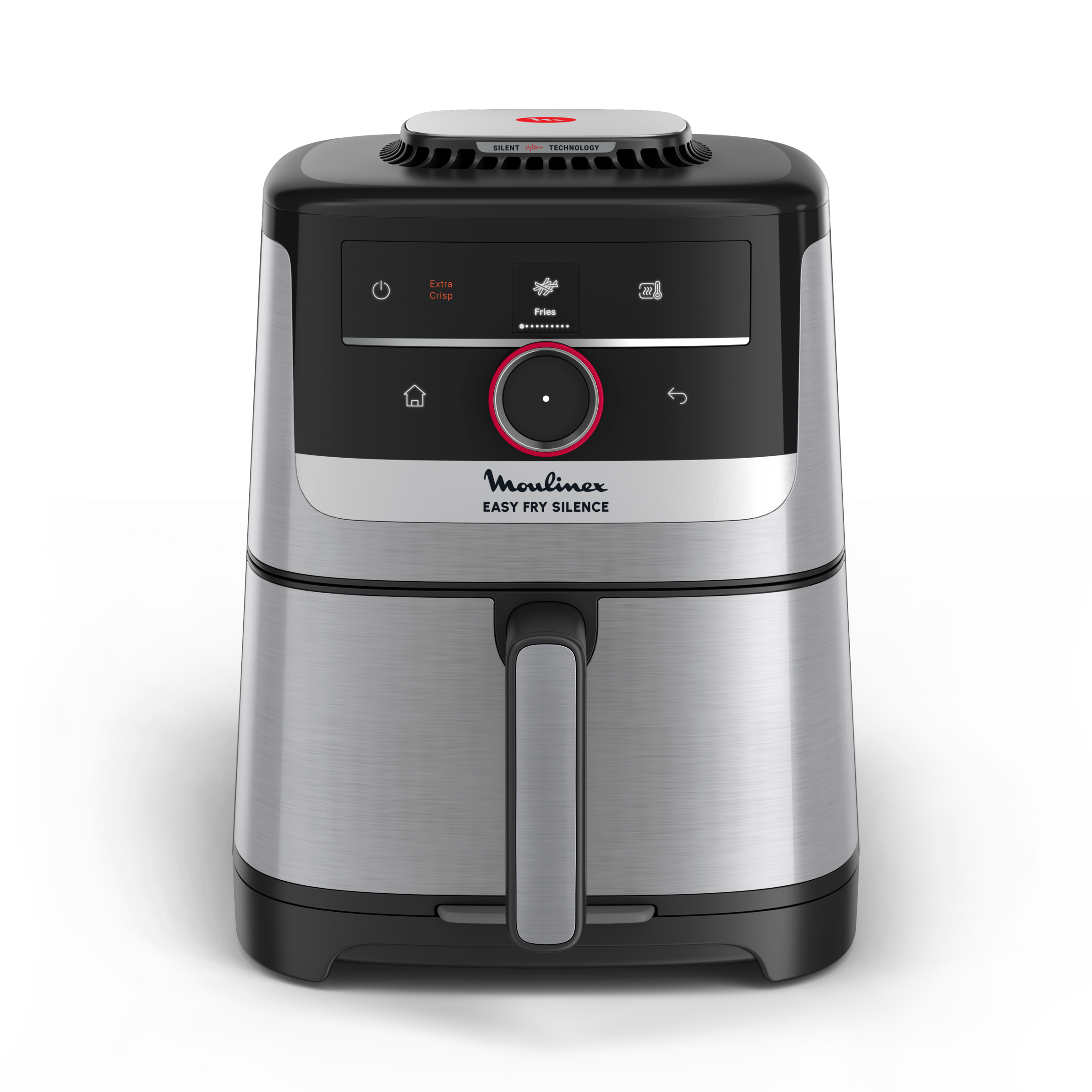 Easy Fry Smart & Silence, 5L, Air fryer, Inox