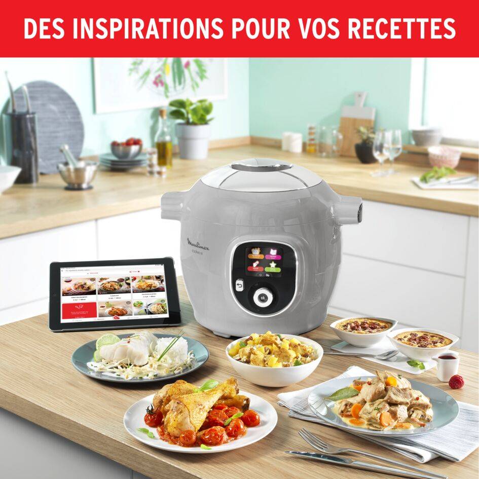 Cookeo+ 80 recettes Gris