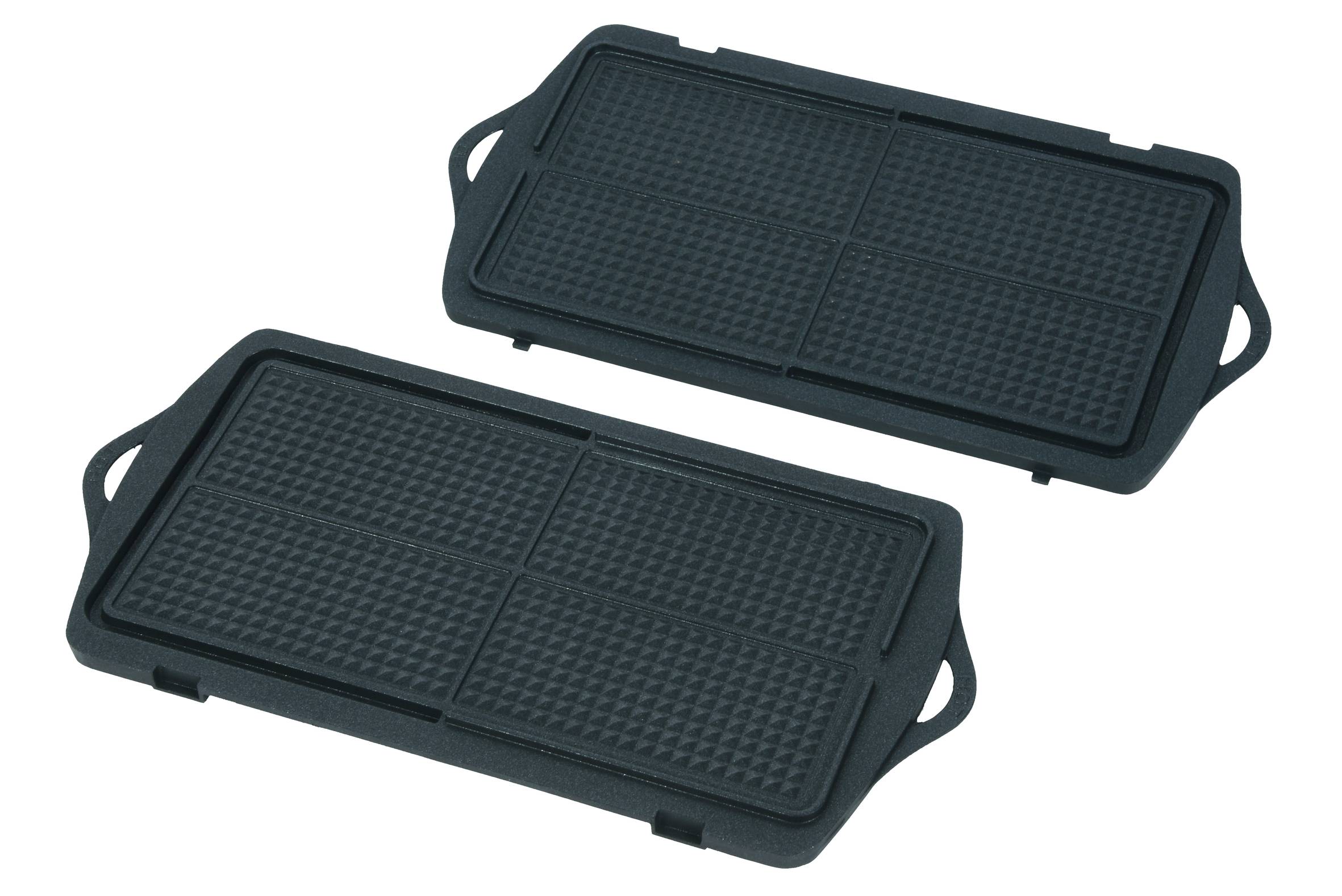 Plaques à gaufrettes x2 antiadhésives SS-203268