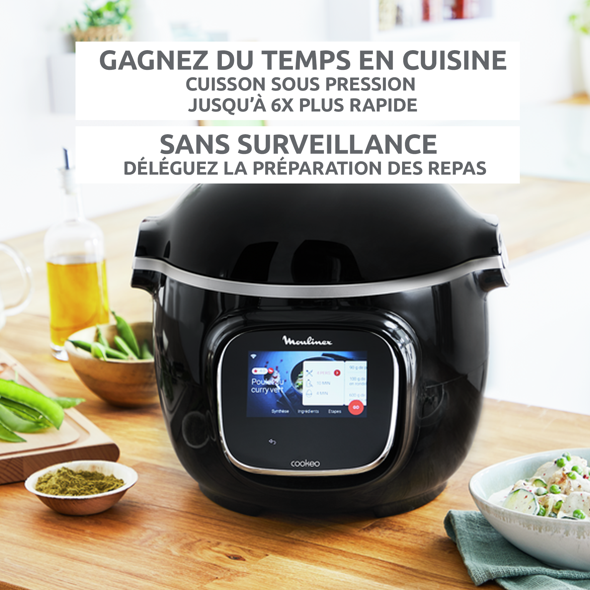 Cookeo Touch Wifi Noir