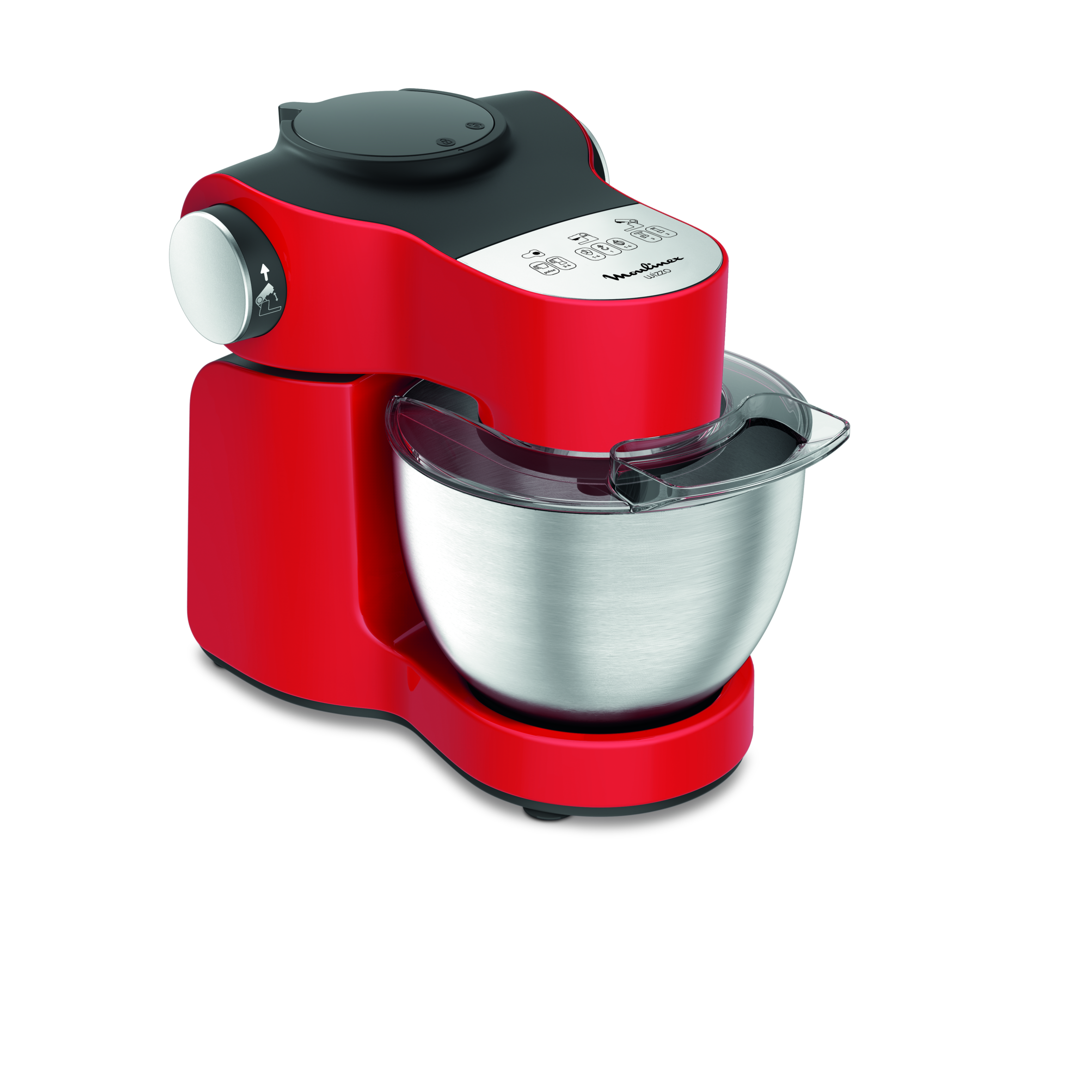 ROBOT PATISSIER WIZZO ROUGE 1000 W + 3 ACCESSOIRES