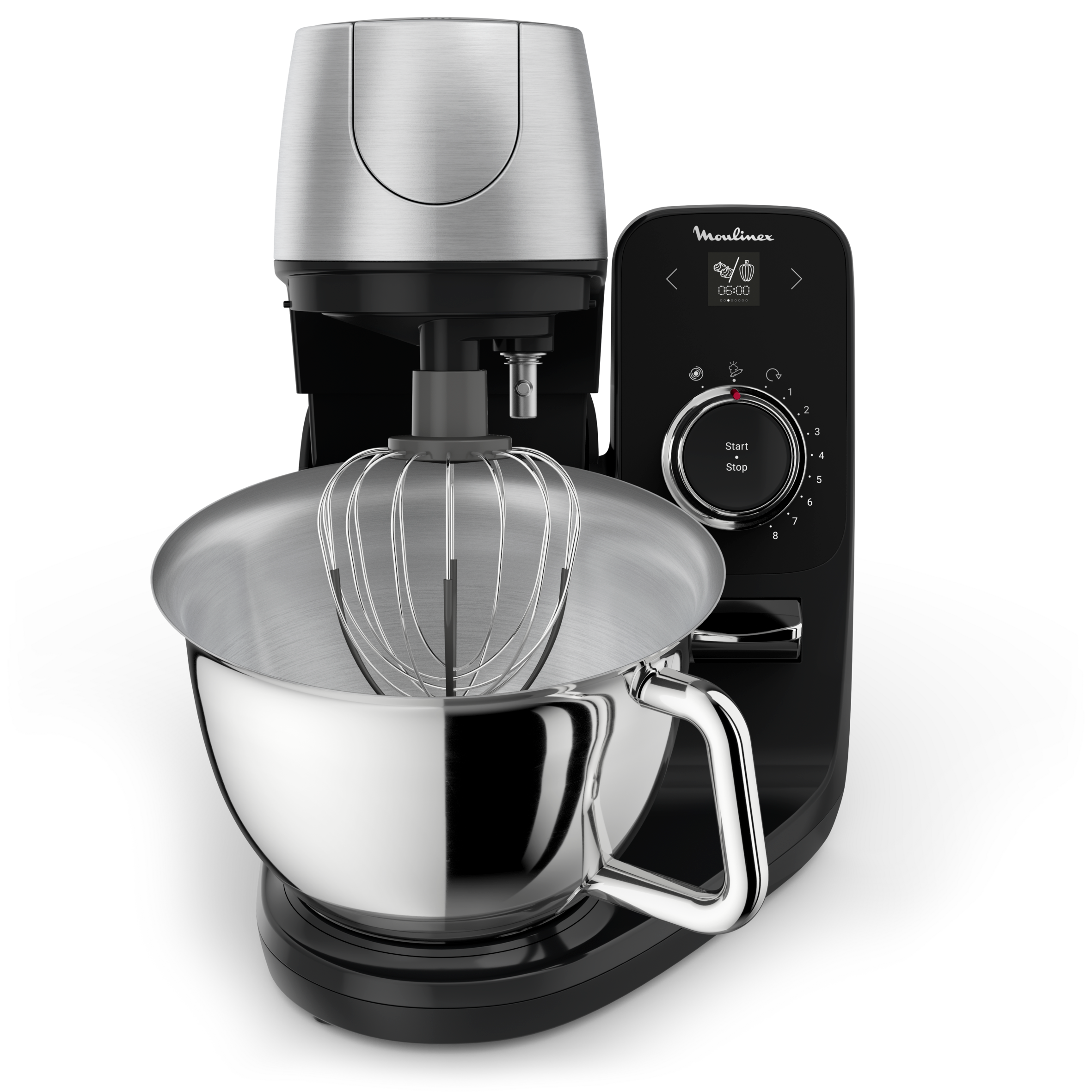 Coach, Robot pâtissier, Bol de 5,5 L, Kit pâtisserie, Marye et pinceaux, Coaching en pâtisserie, 1200 W