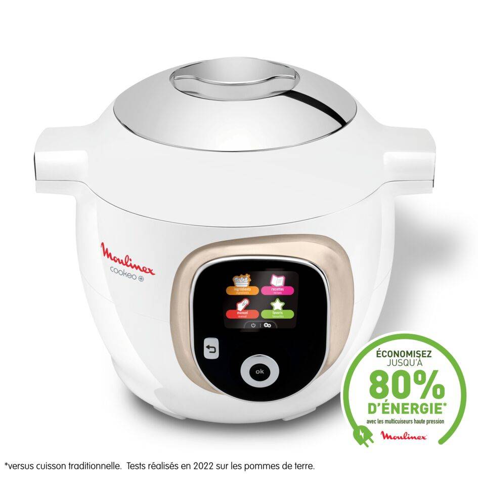 Cookeo+ 180 recettes Blanc