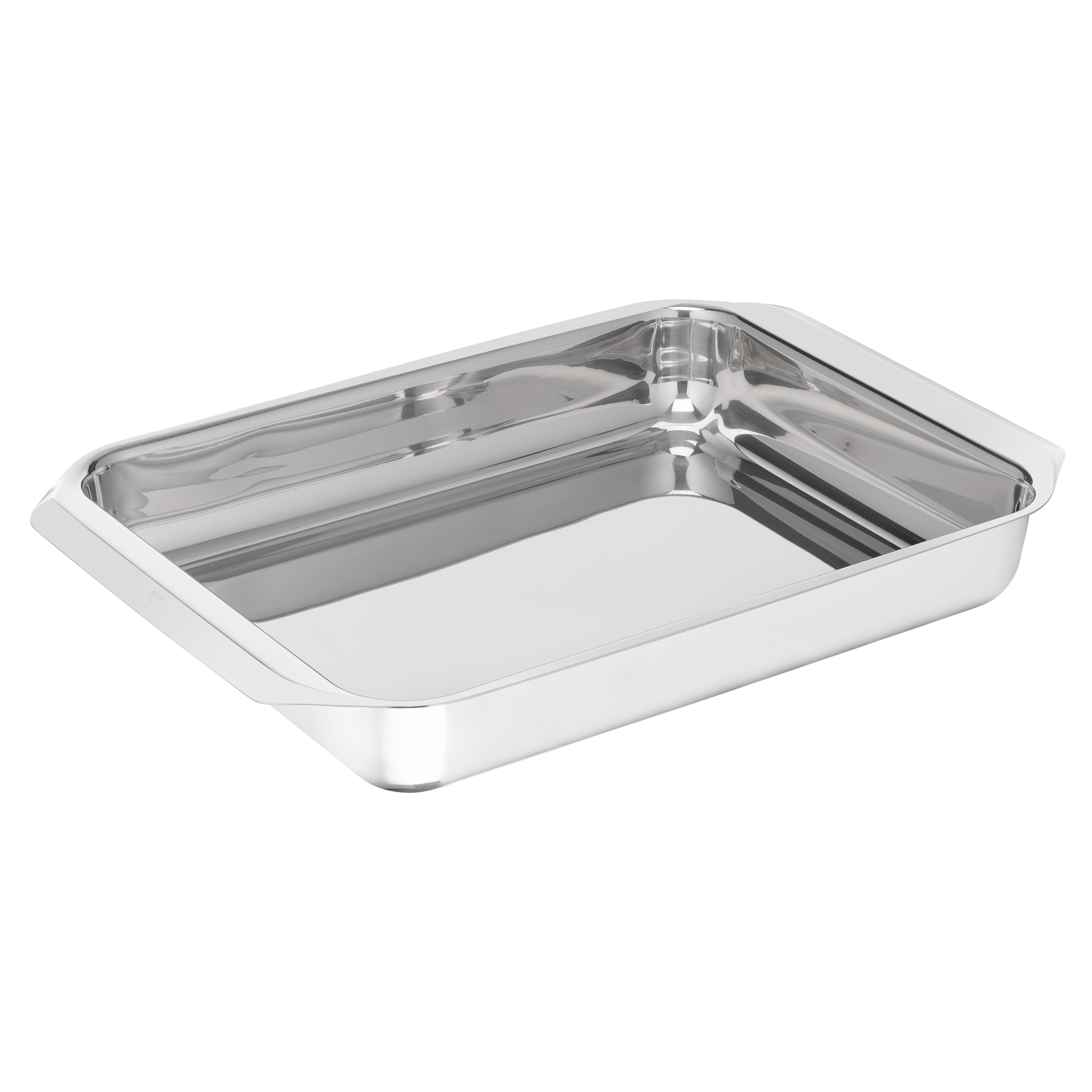 Excellence, Grand plat à four en acier inoxydable 42x29 cm, Garantie de 10 ans