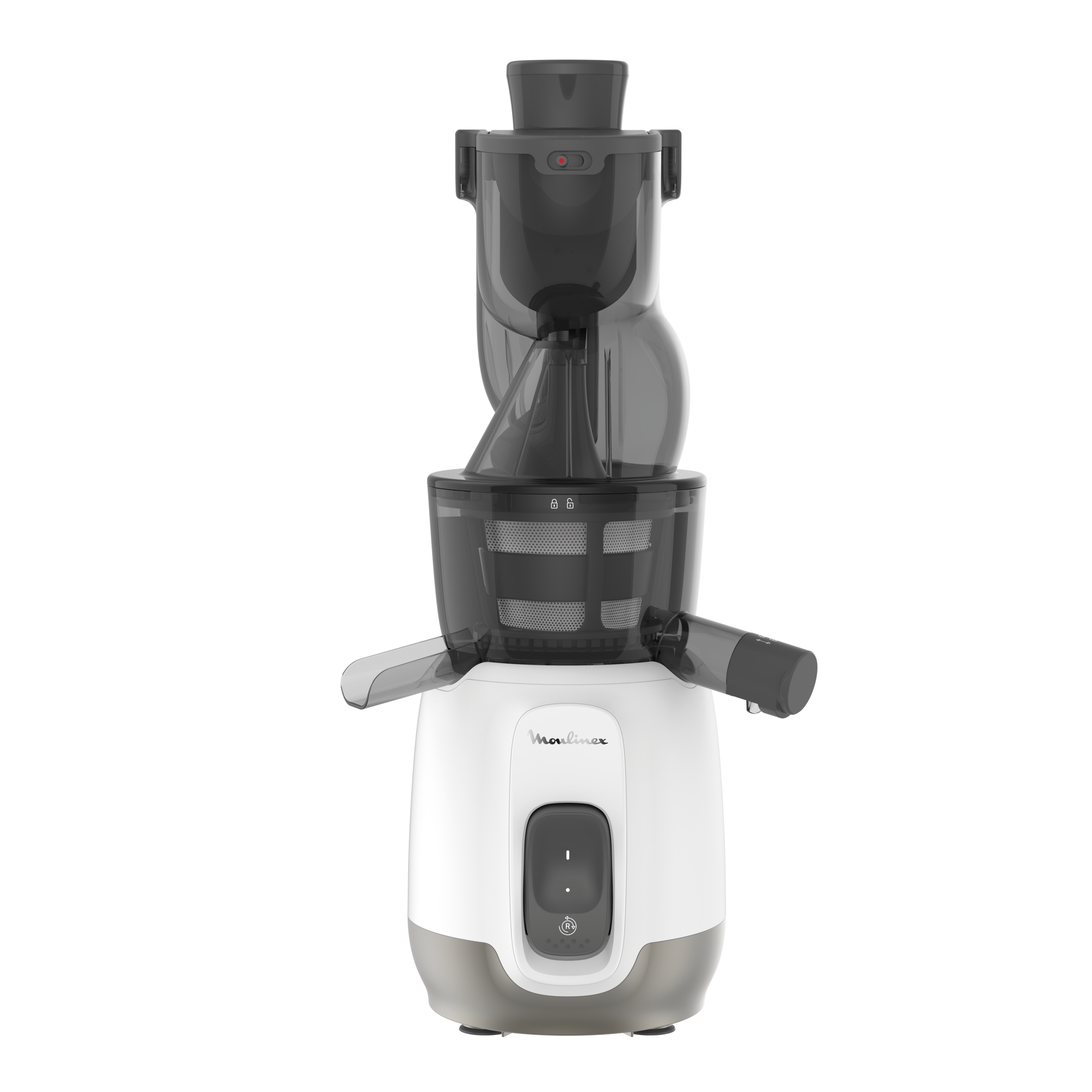 Ultra Juice, Centrifugeuse, 200 W, Deux filtres, Gourde, Blanc