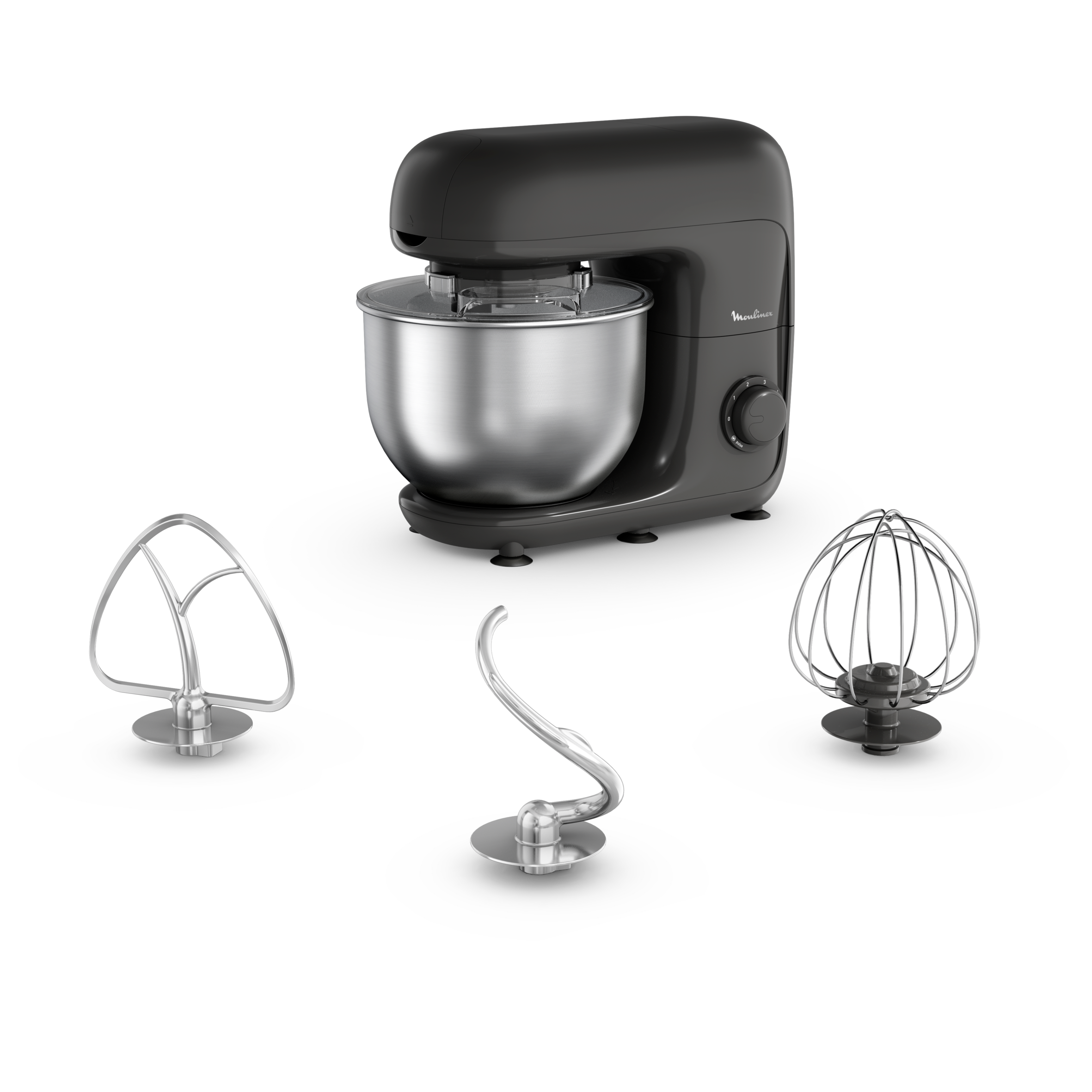 Bake Essential, Robot pâtissier, Bol de 4.8 L, Kit de pâtisserie, 800 W