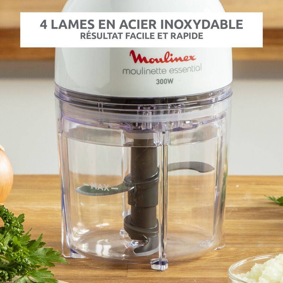 MOULINETTE ESSENTIAL 300W BLANC