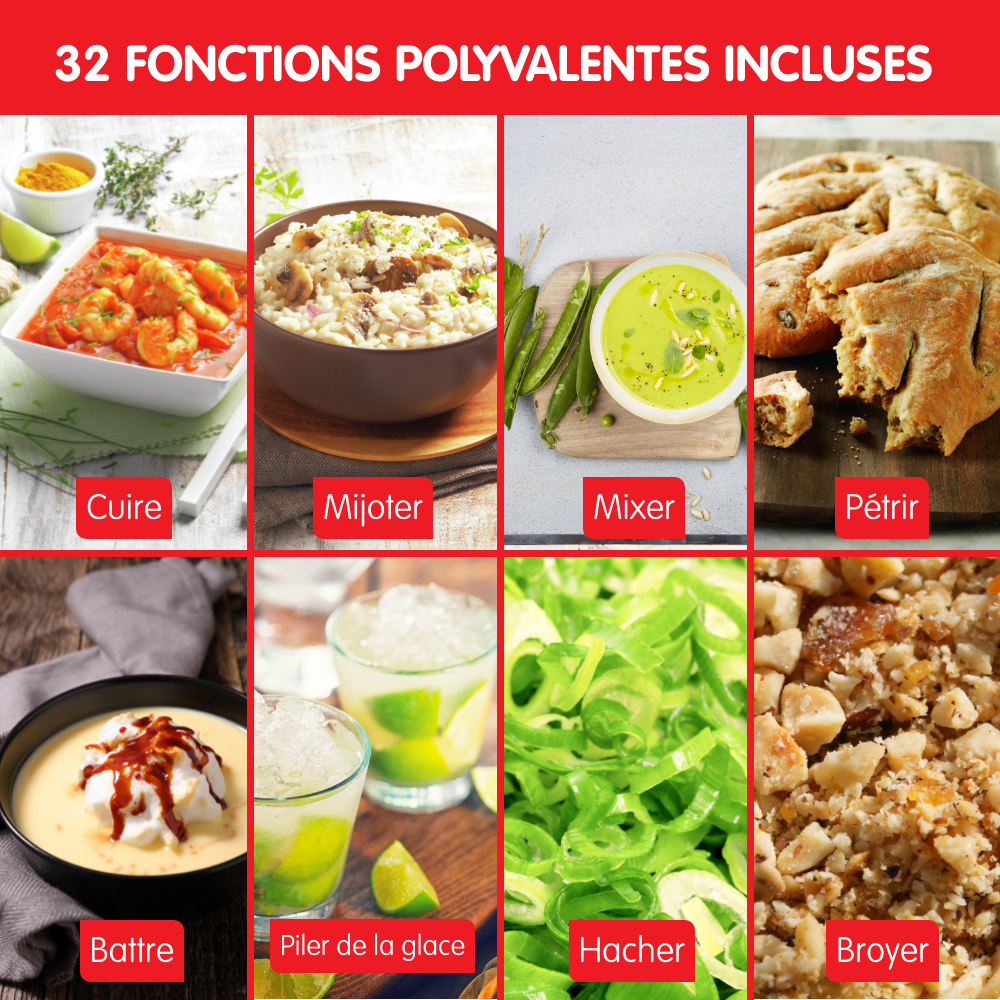 Click&Cook 1400 W Blanc