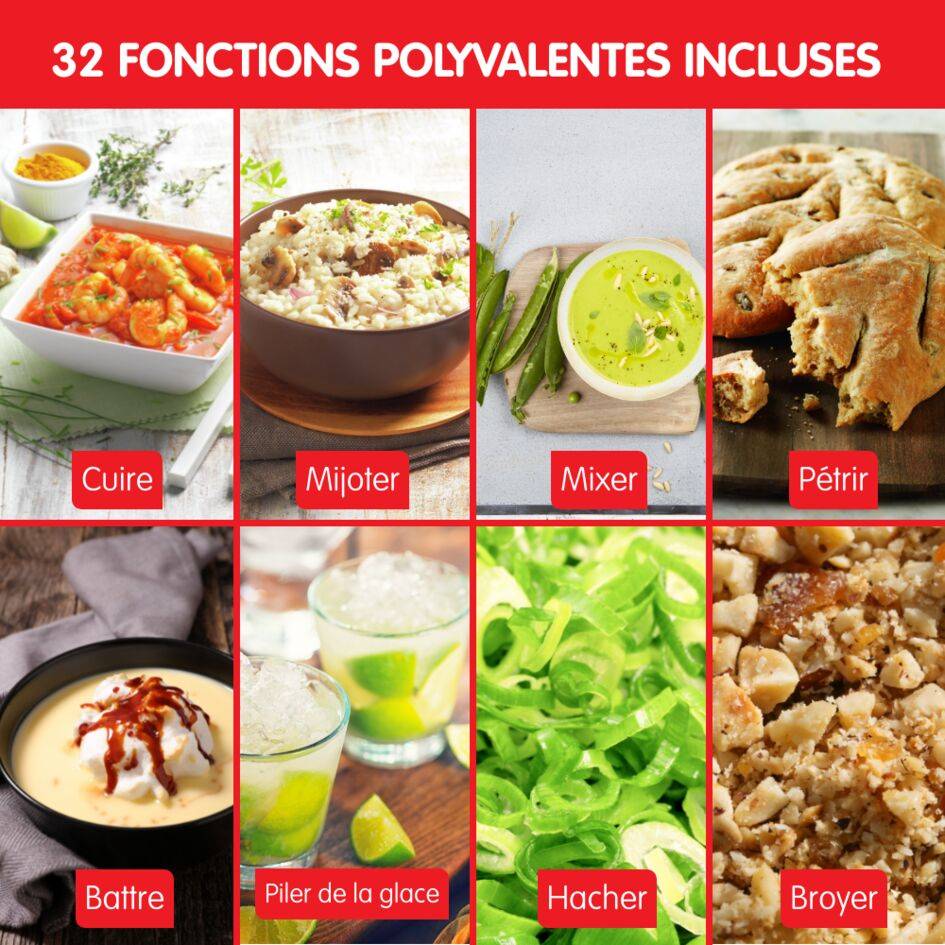 Click&Cook 1400 W Blanc