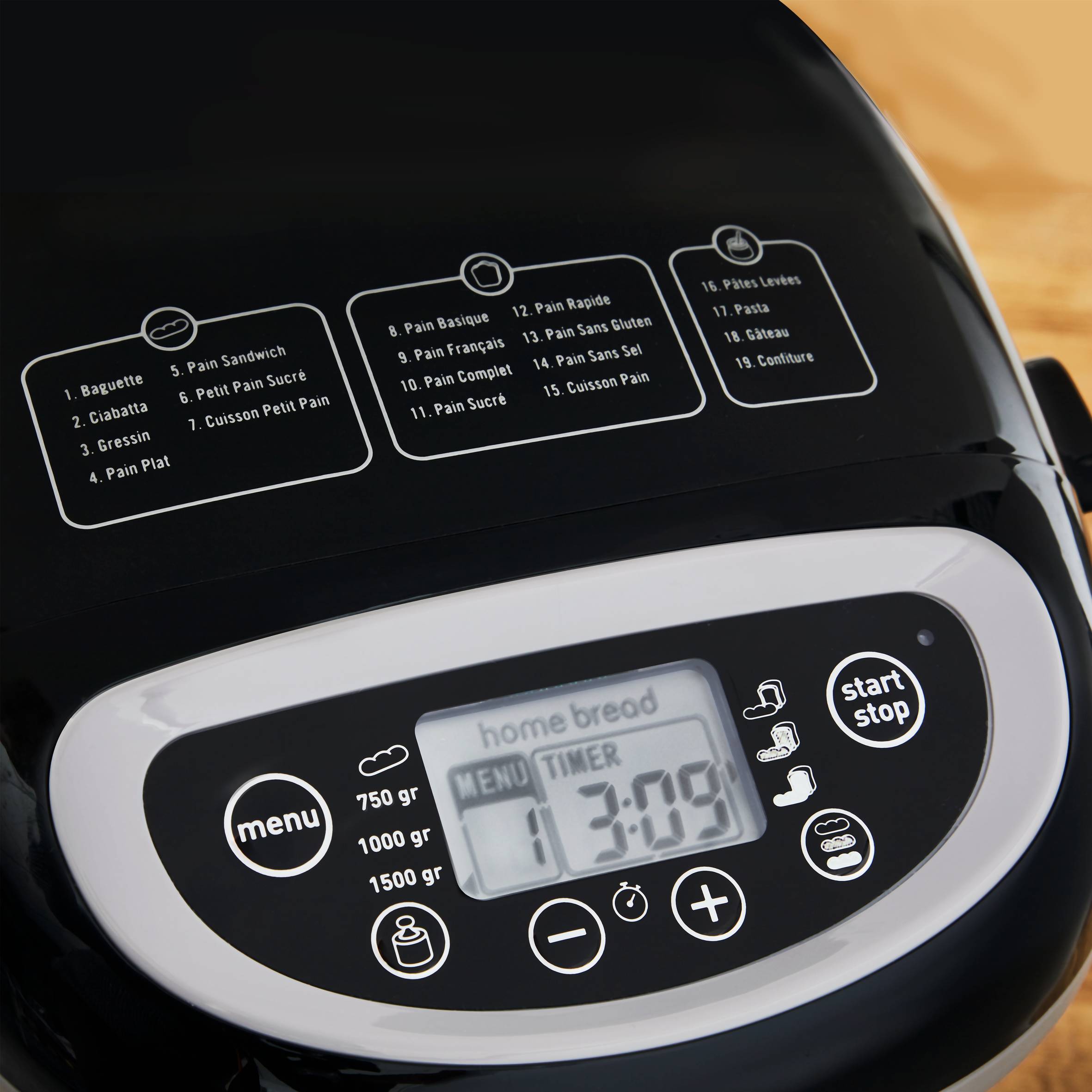 Machine à pain pains du monde