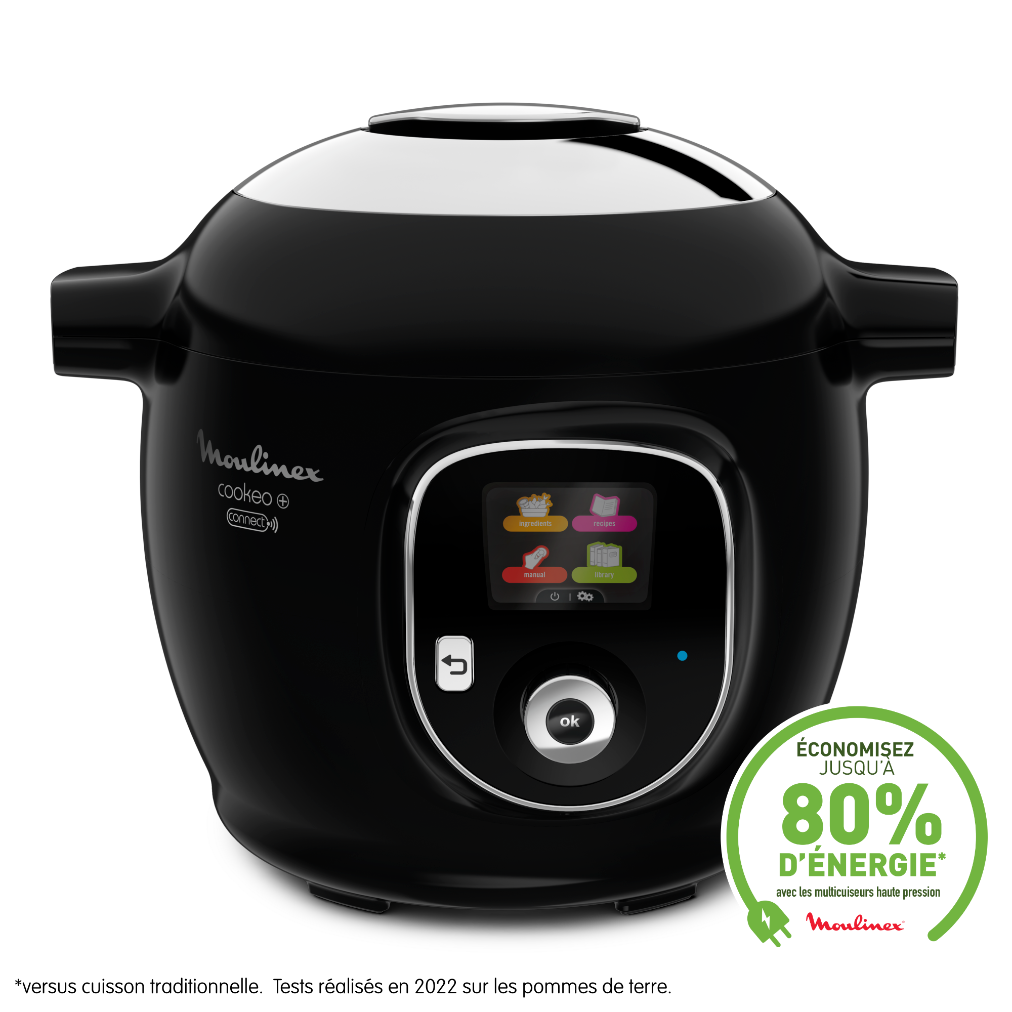 Cookeo Wi-Fi 9-en-1 Noir