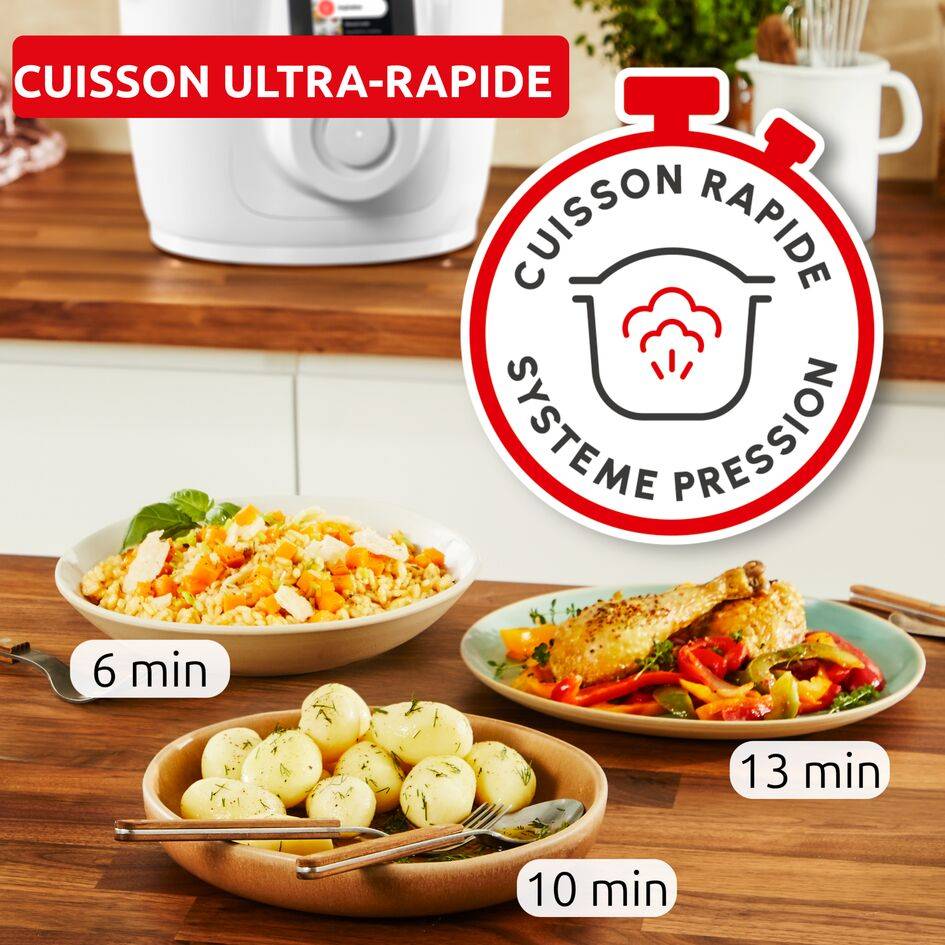 Cookeo Simplicity, Multicuiseur, Cuisson sous pression, Recettes pas à pas