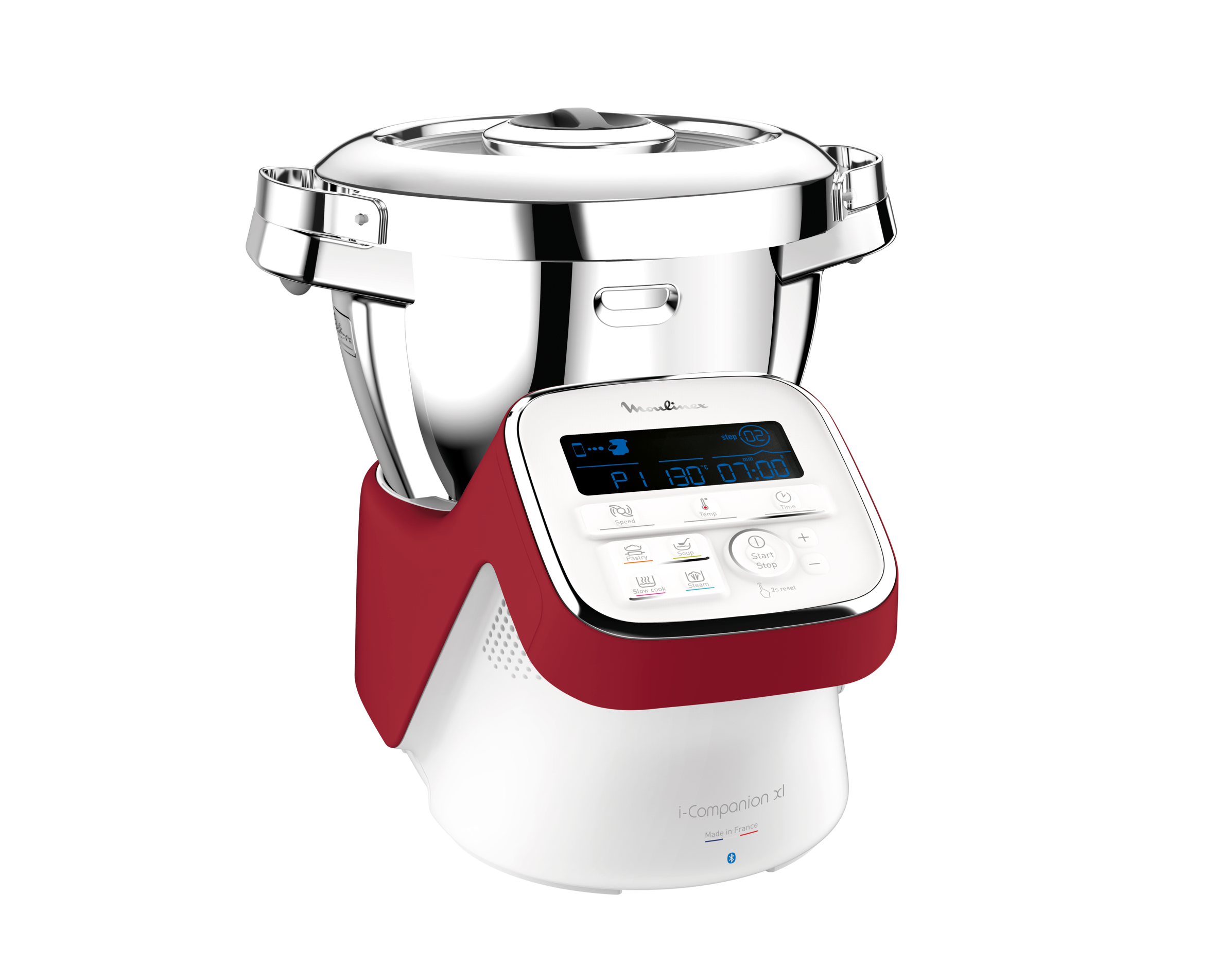 I-COMPANION XL BLANC ET ROUGE 1550 W