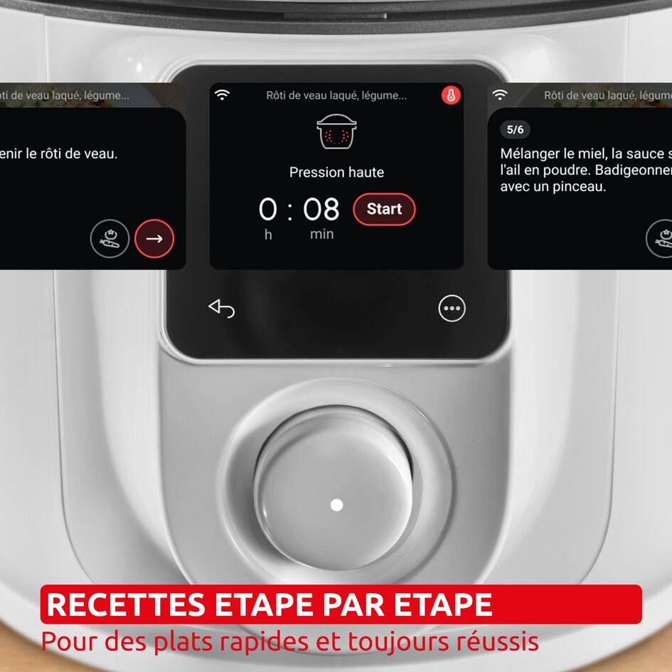 Cookeo Simplicity, Multicuiseur, Cuisson sous pression, Recettes pas à pas