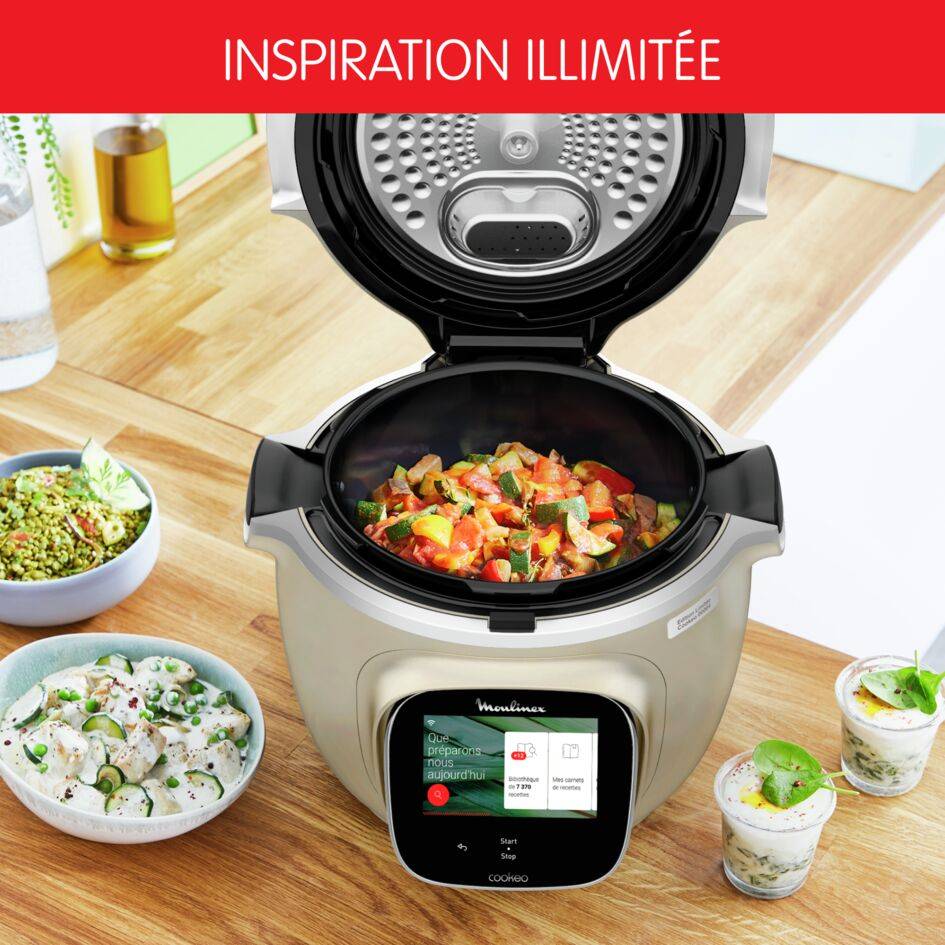 Cookeo Touch Edition limitée, Mullticuiseur connecté, 6L (2/6 pers.), écran tactile