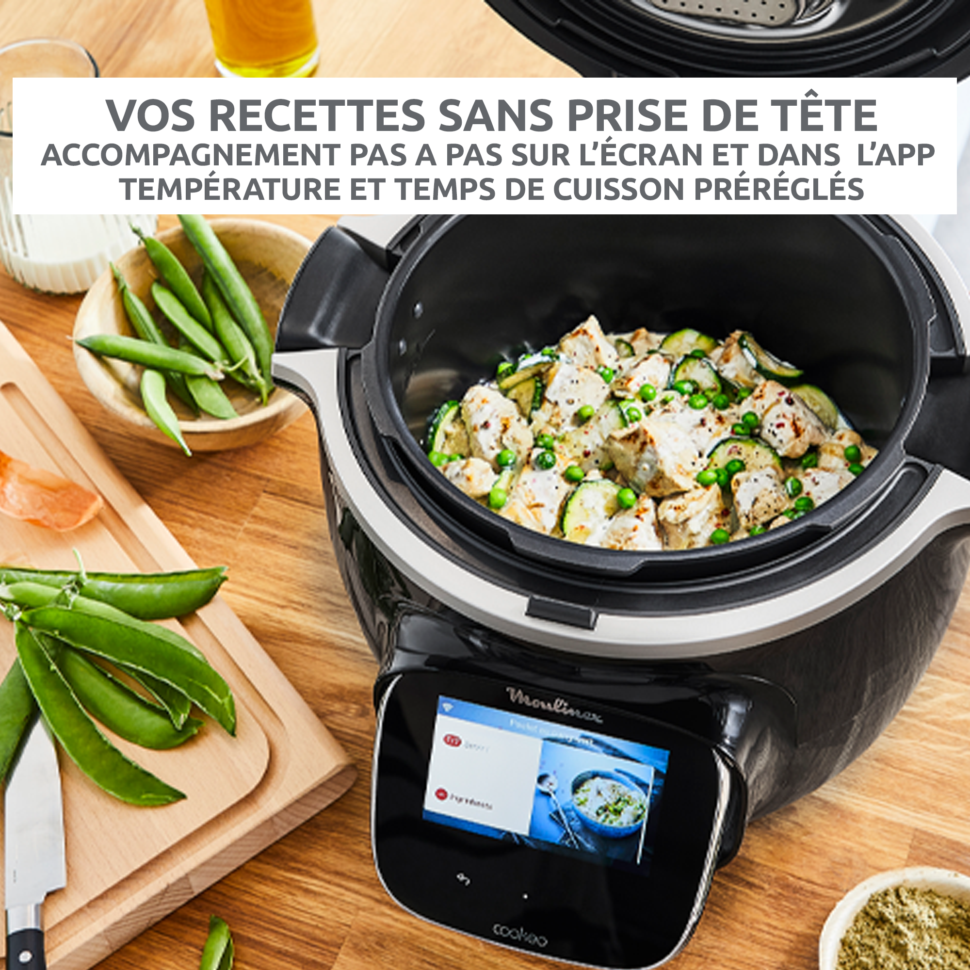 Cookeo Touch Wifi Noir