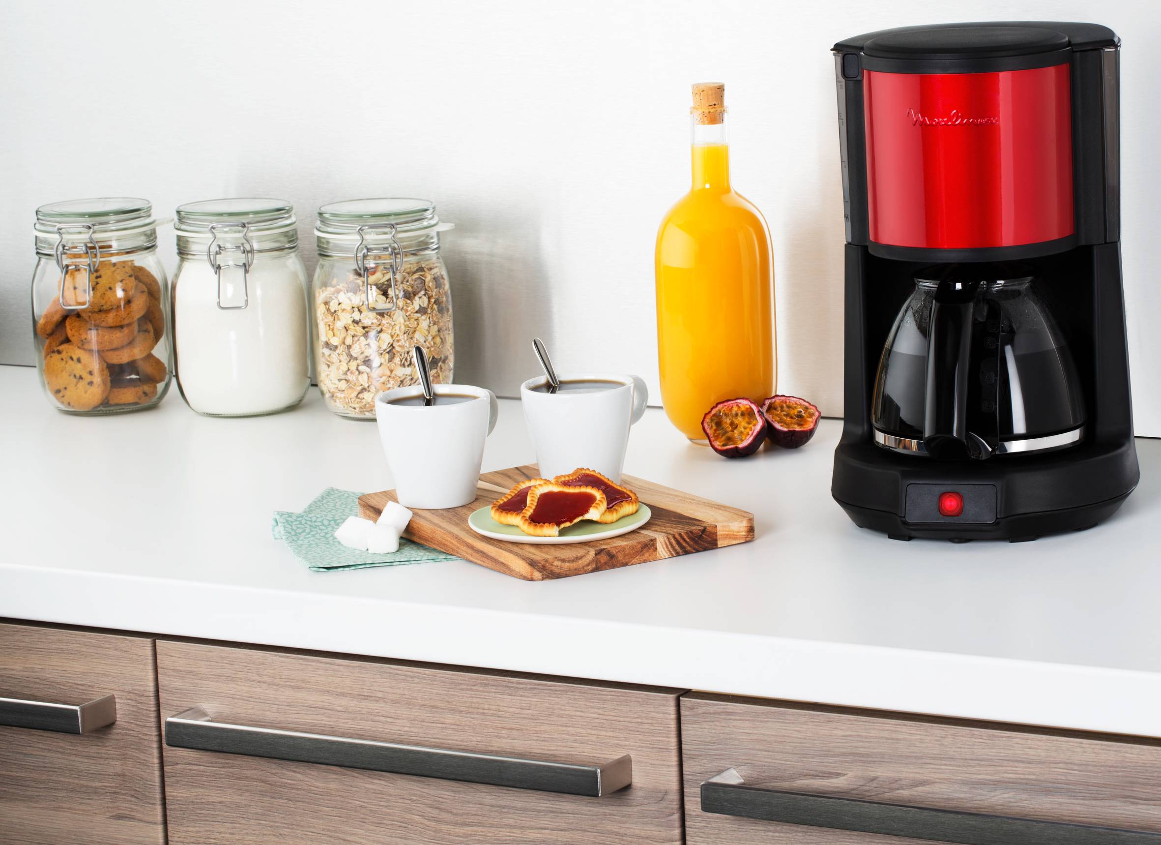 Subito Select rouge inox 10/15 tasses