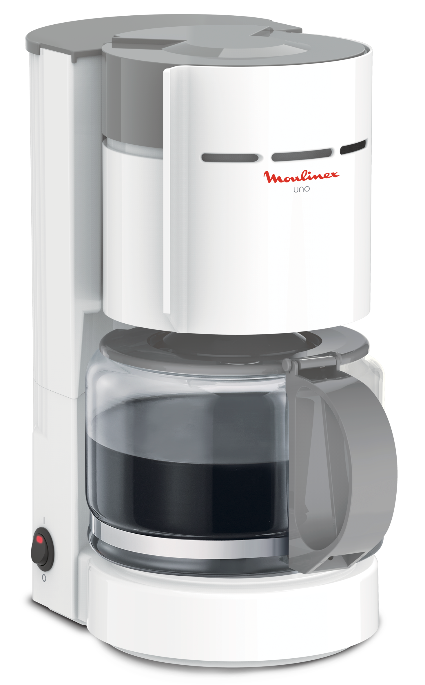 UNO GRISE ET BLANCHE 12 TASSES