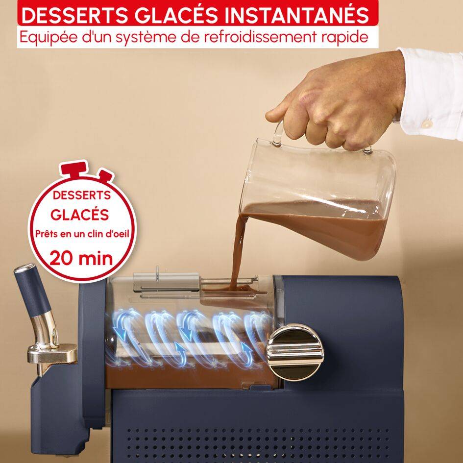Freezi, Machine à glaces et boissons glacées 16-en-1, Desserts glacés