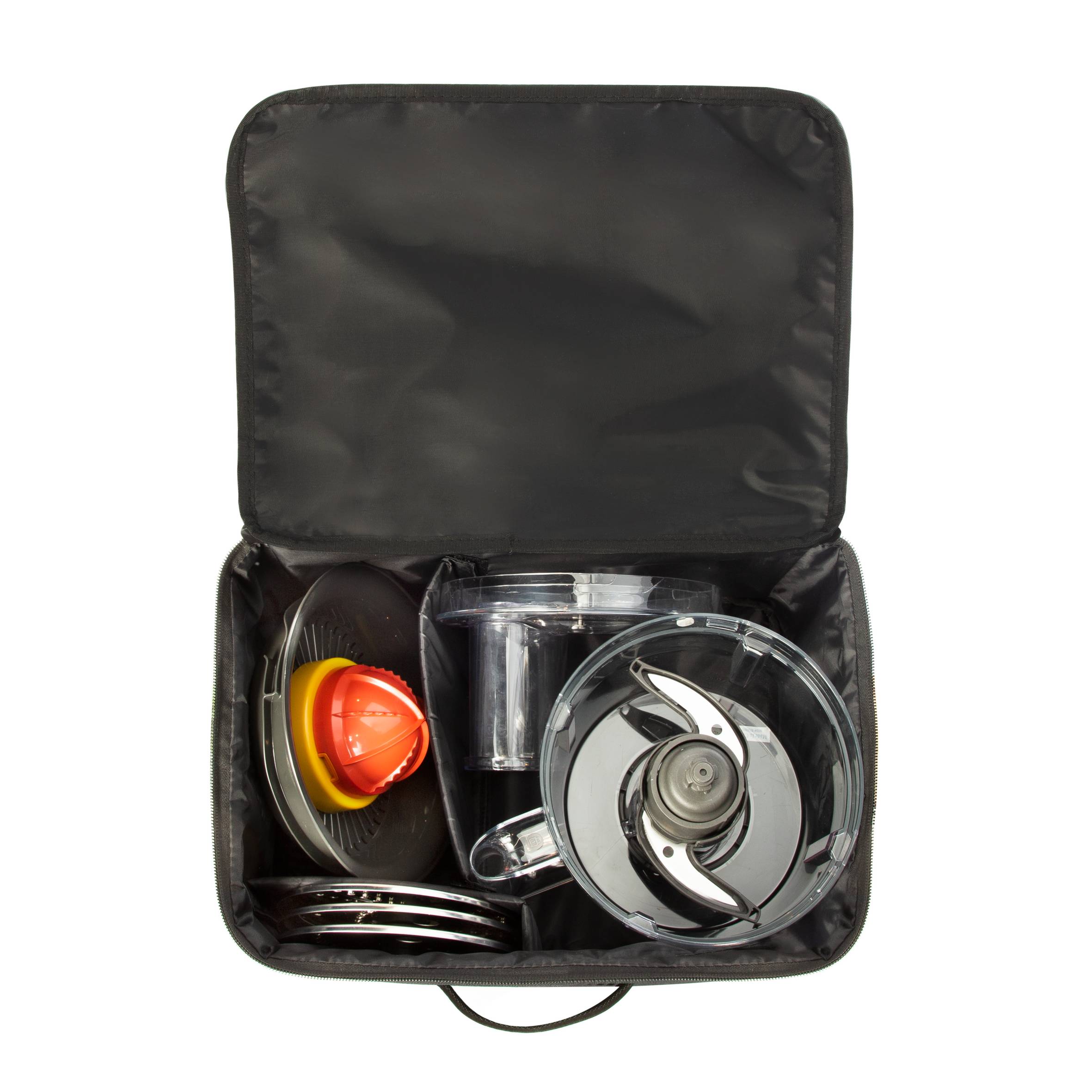 Accessoire Coach Fresh Box, Robot culinaire, 3 disques, Presse-agrumes 3 cônes, Pochette de rangement, 5 fonctions en 1