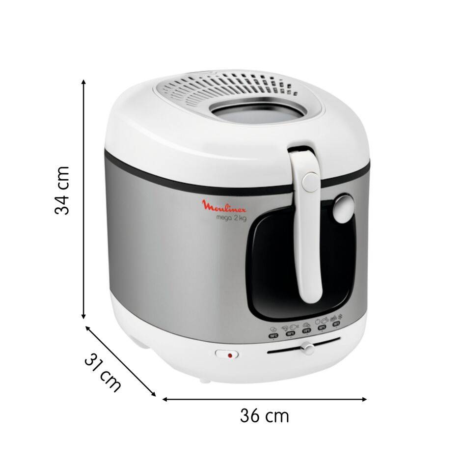 Friteuse électrique Mega XXL 2Kg