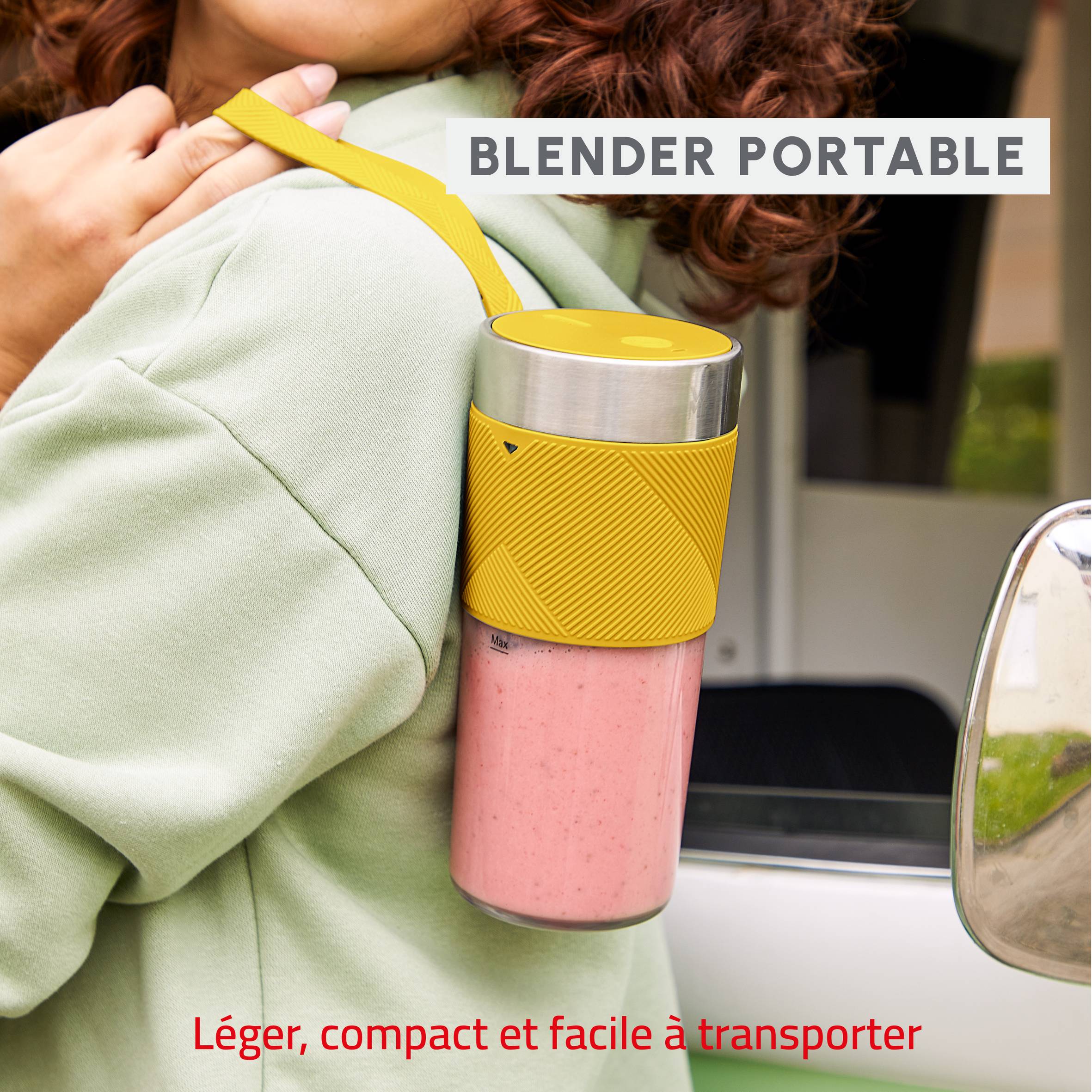 Lightmix, Mini Blender portable, sans fil, 300 ml, Puissant