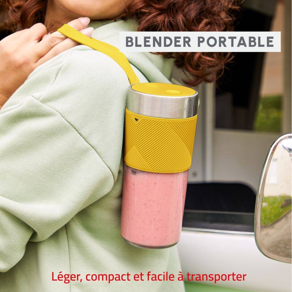 Lightmix, Mini Blender portable, sans fil, 300 ml, Puissant