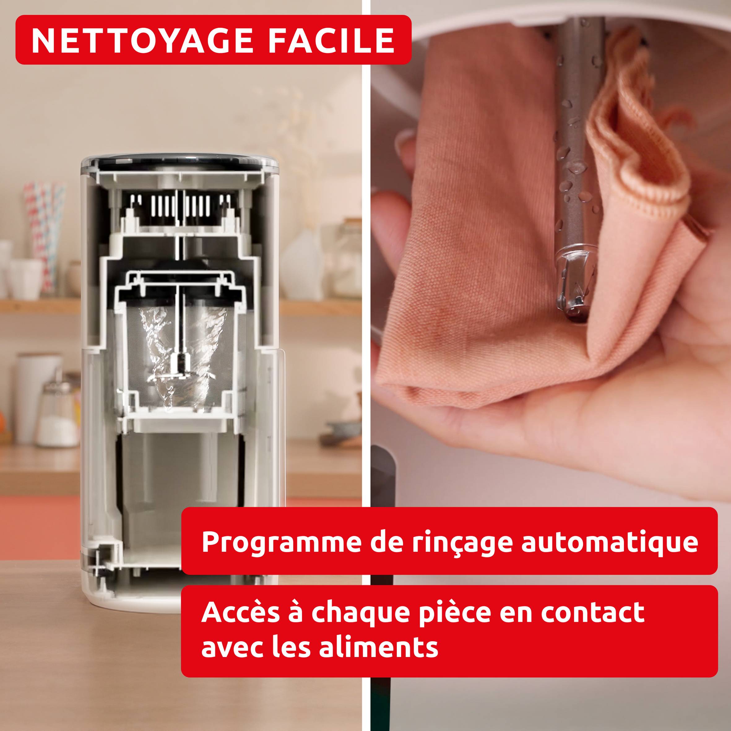 Dolci, Machine à glaces, 10 programmes, Nettoyage automatique