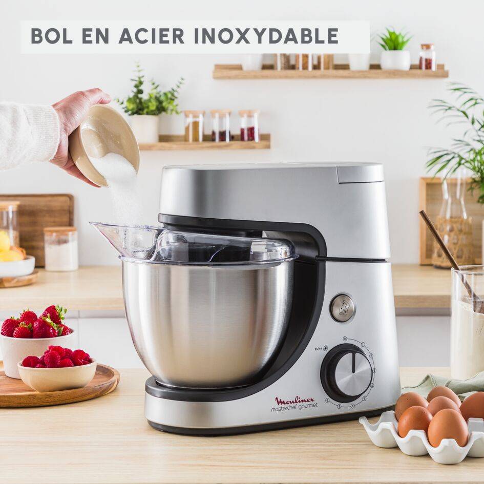 Masterchef Gourmet 1100 W, kit pâtisserie, Blender de 1,5 L