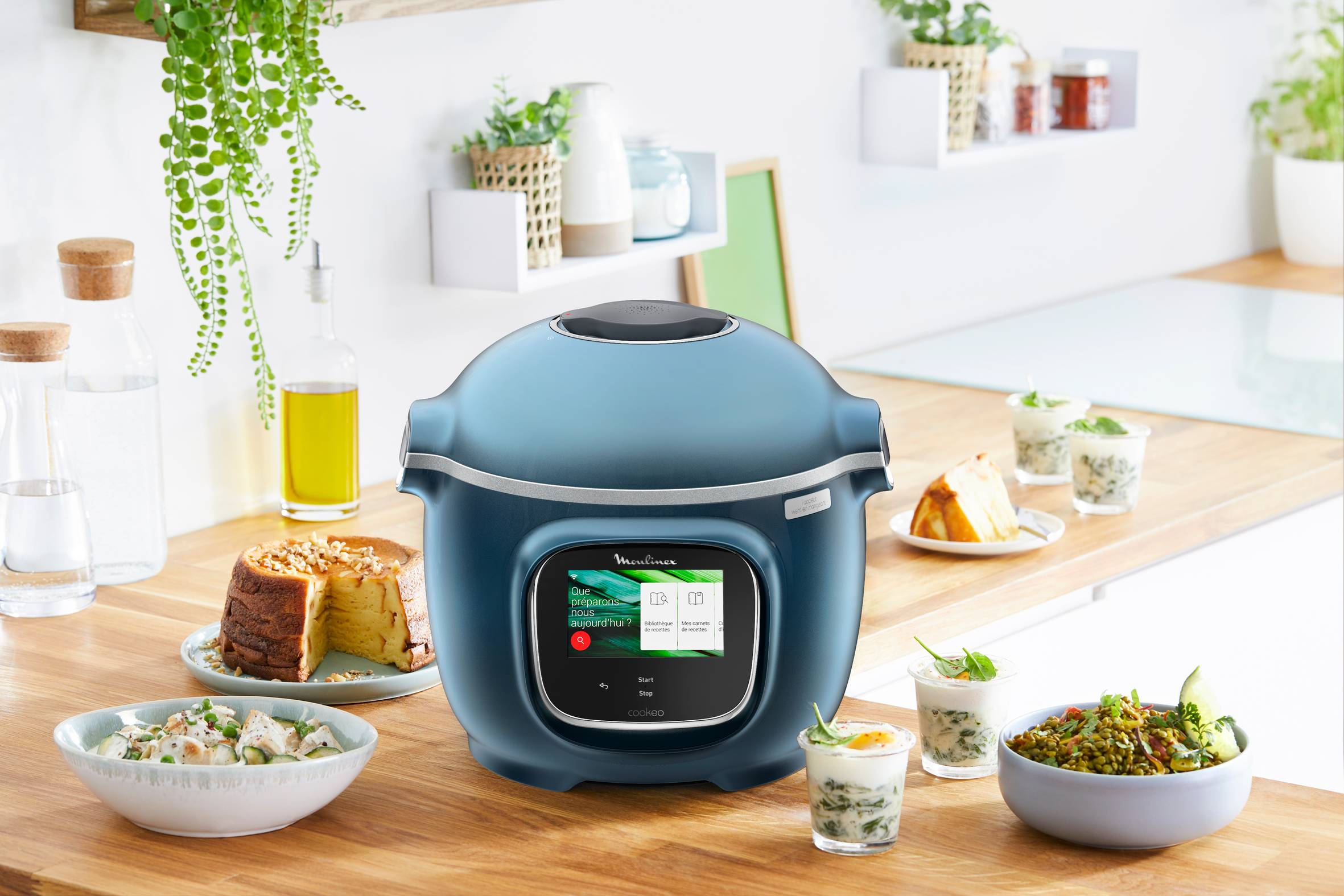 Cookeo Touch wifi - Edition limitée AQUA