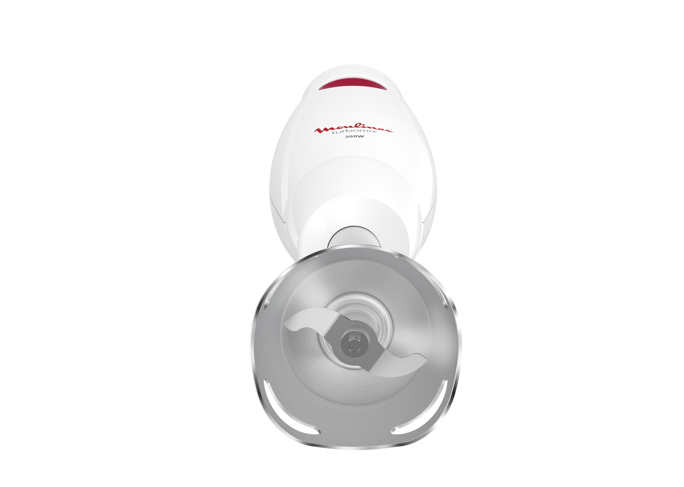 Turbomix, Pied mixeur,  2 lames ZELKROM, 350 W, blanc