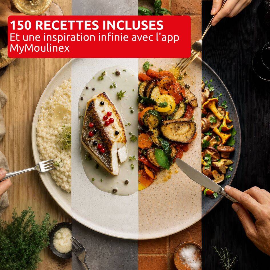 Cookeo Simplicity, Multicuiseur, 6 modes de cuisson, Cuisson sous pression, Terracotta