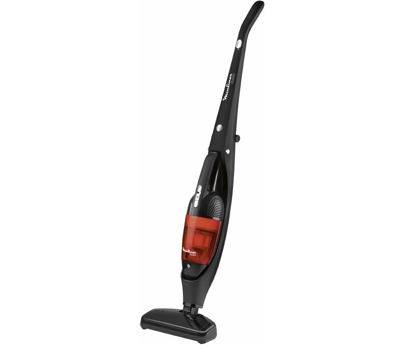 aspirateur balai dualio 12v noir/rouge