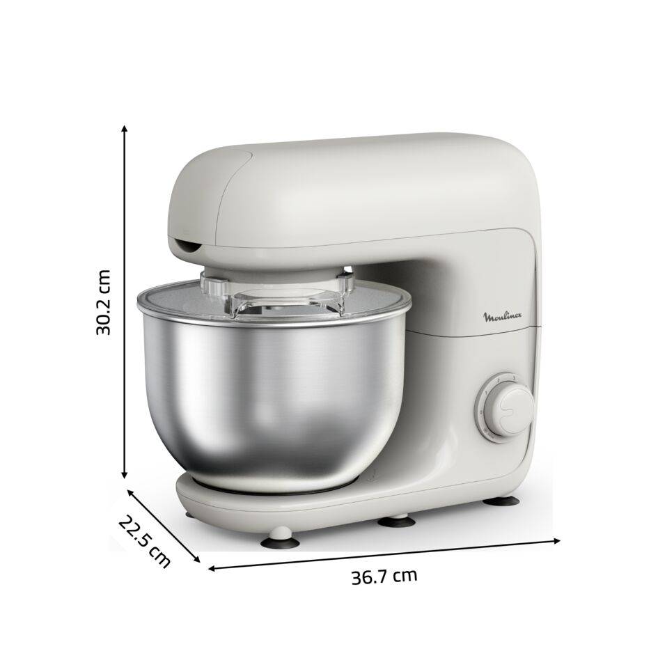 Bake Essential, Robot pâtissier, Bol de 4.8&nbsp;L, Kit de pâtisserie, 800&nbsp;W
