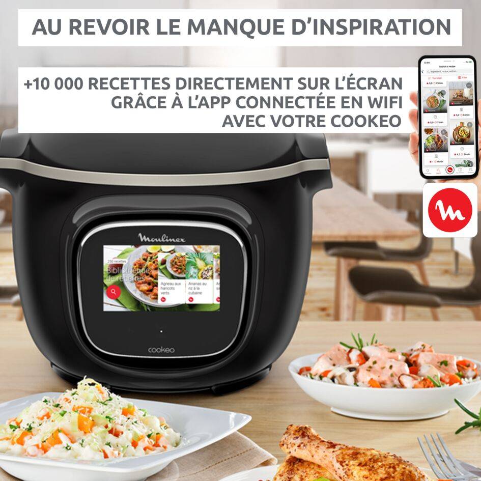 Cookeo Touch Wifi Noir