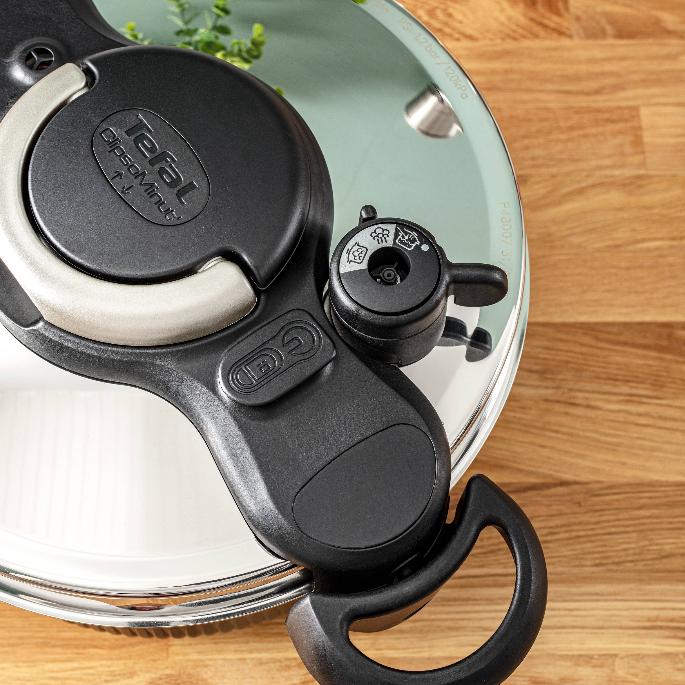 Clipsominut'® delice pressure cooker 6l