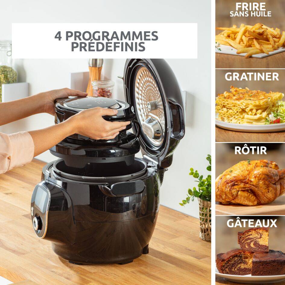 Extra Crisp, Accessoire Cookeo air fryer, Pour frire, Cuire, Four, rotir, ou dorer 