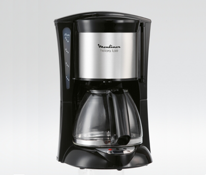 cafetiere subito noir/inox