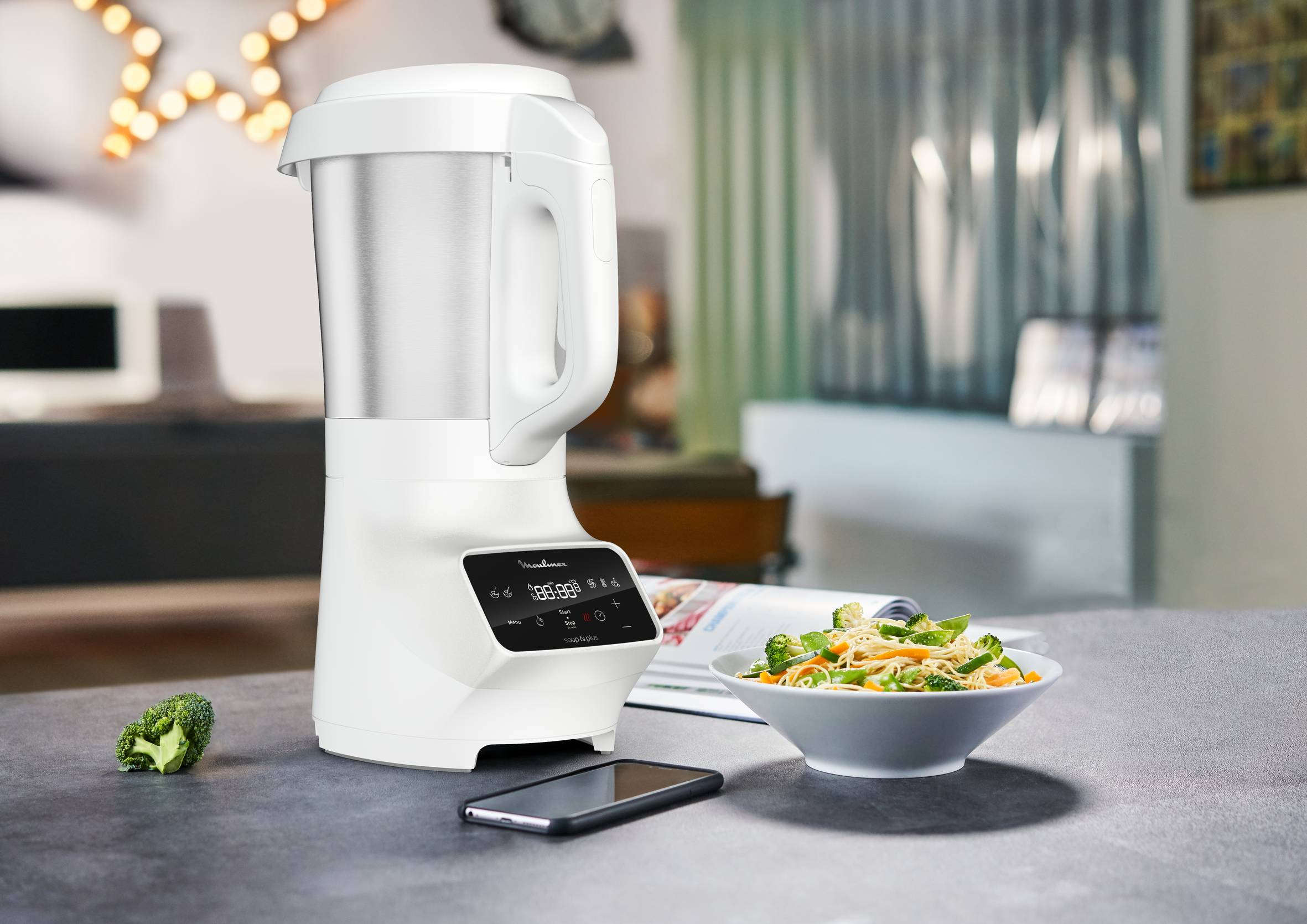 BLENDER SOUP&PLUS Blanc 1100 W