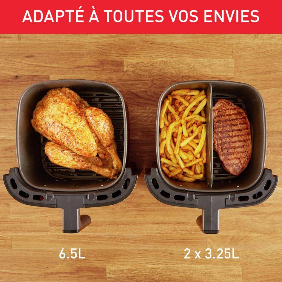 Easy Fry & Grill XXL, 6.5L, Air fryer, Inox
