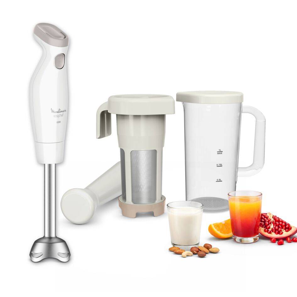 Easy Milker & Easychef, Préparateur de lait végétal avec pied mixeur