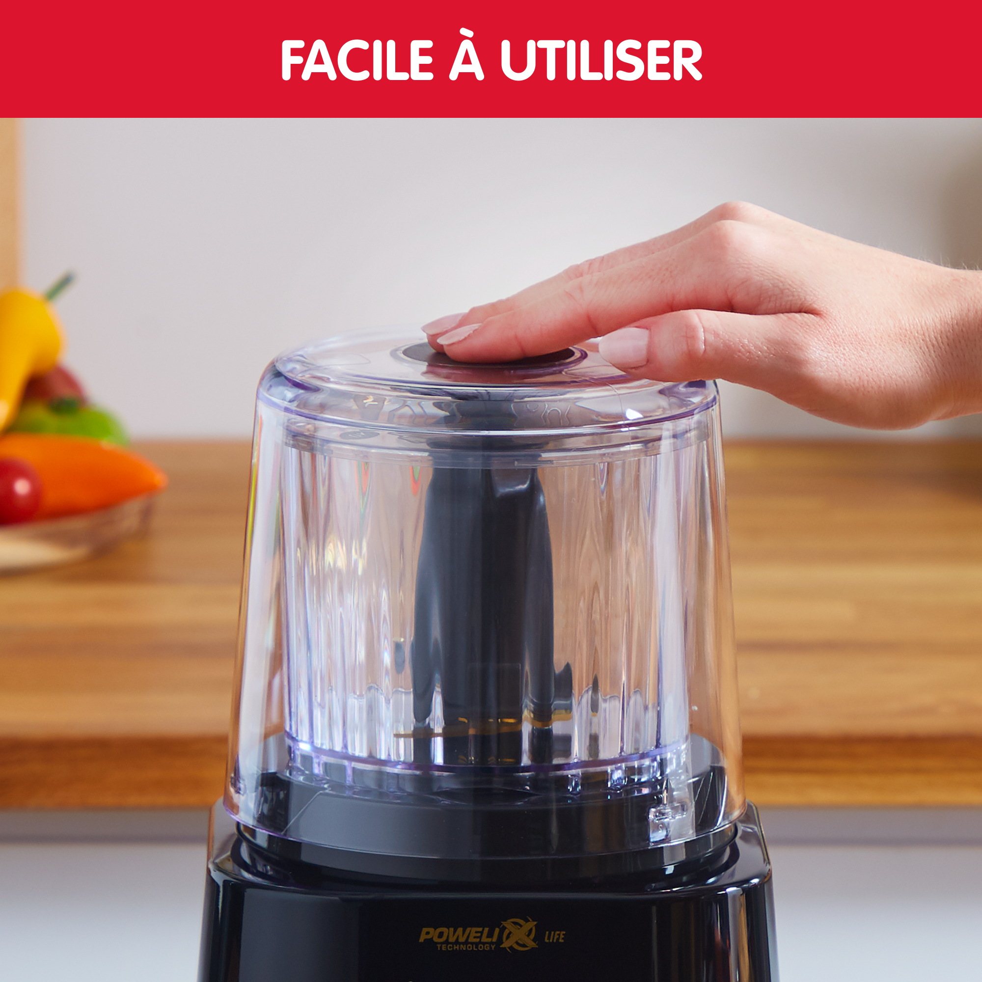 La Picadora 1,2,3 ultimate 1000 W Noire